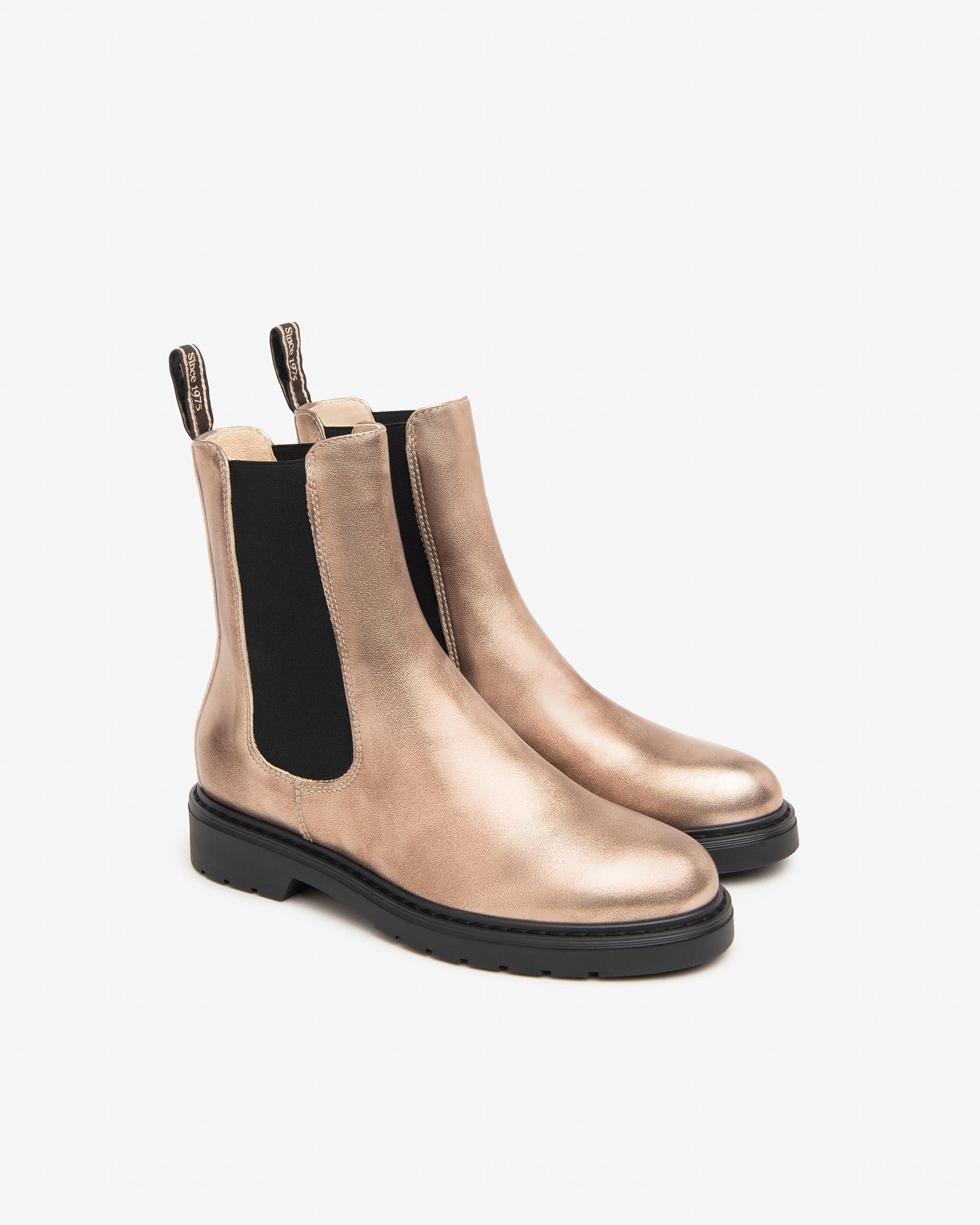 Nerogiardini Chelsea Femme Cuir Bottines 30 mm