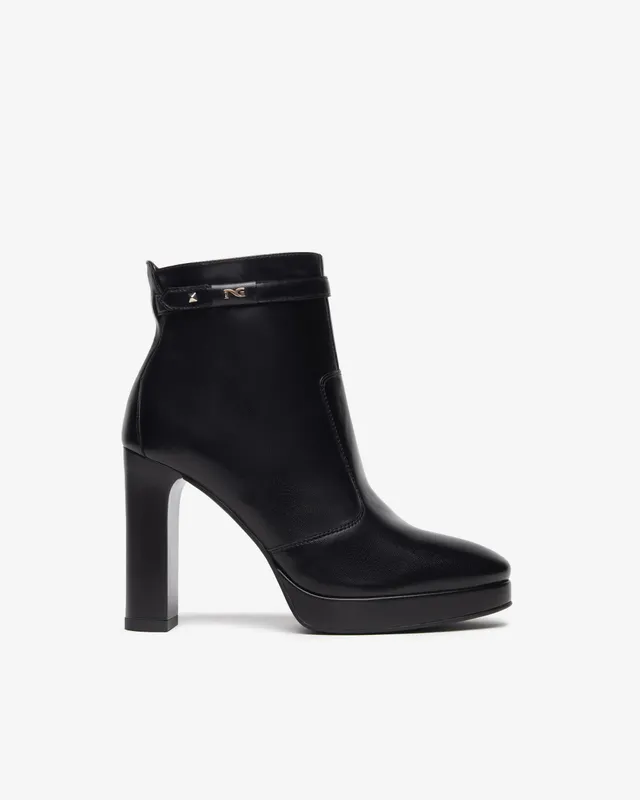NeroGiardini Bottines Femme Cuir Automne-Hiver Confort