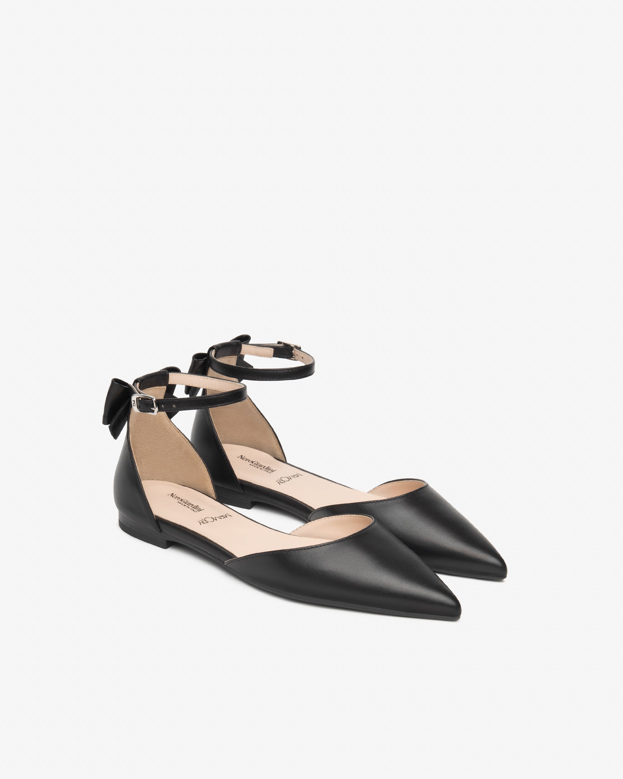 NeroGiardini Ballerines Femme en Cuir Printemps-Été