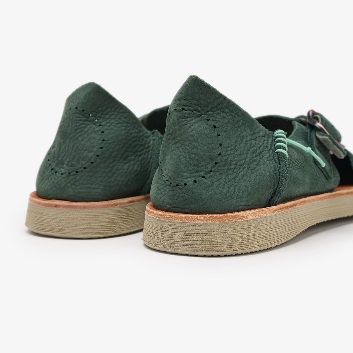 Satorisan Benirras Premium sandales cuir Spectral Green