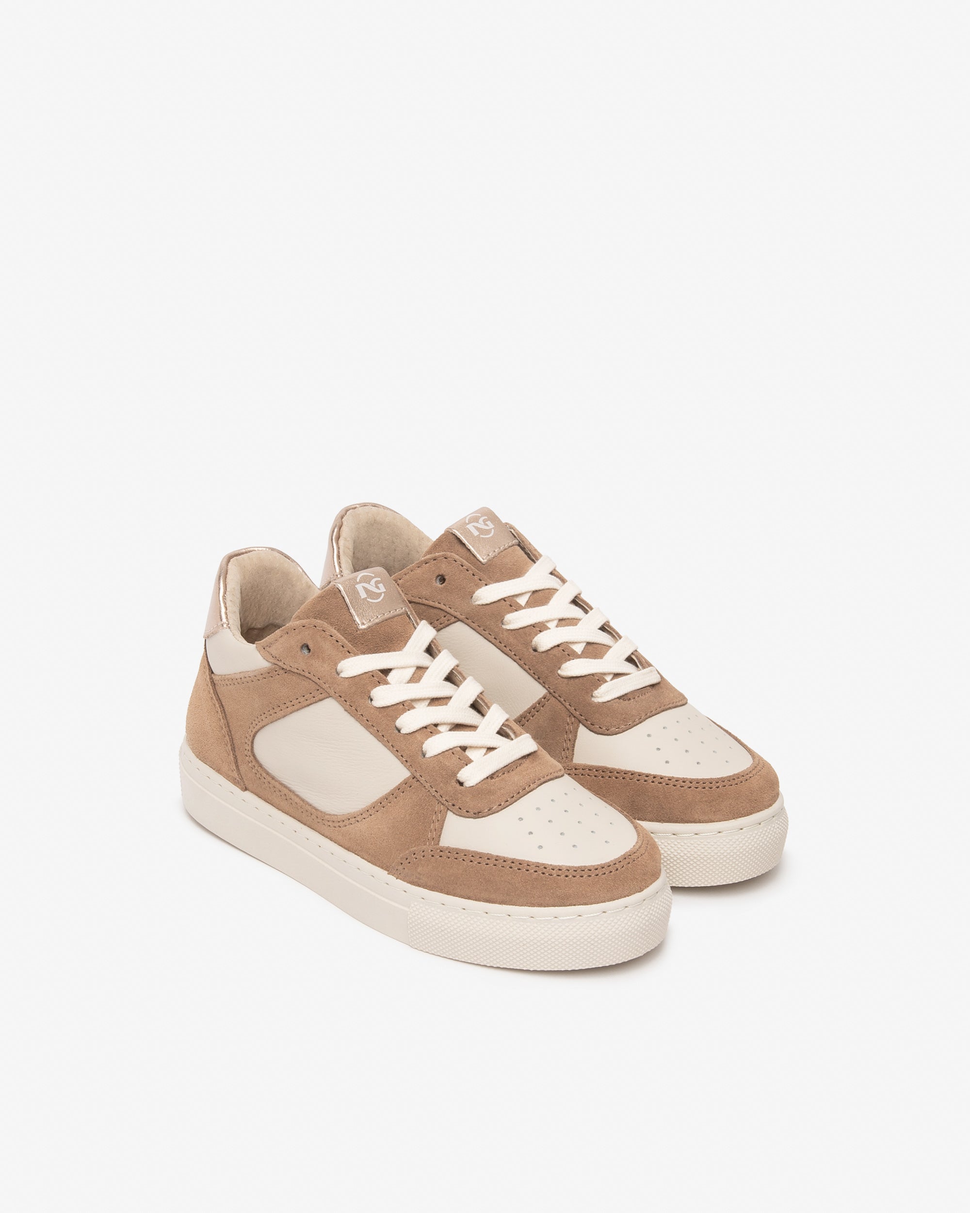 NeroGiardini Sneakers teen fille cuir velours lacets 30-39