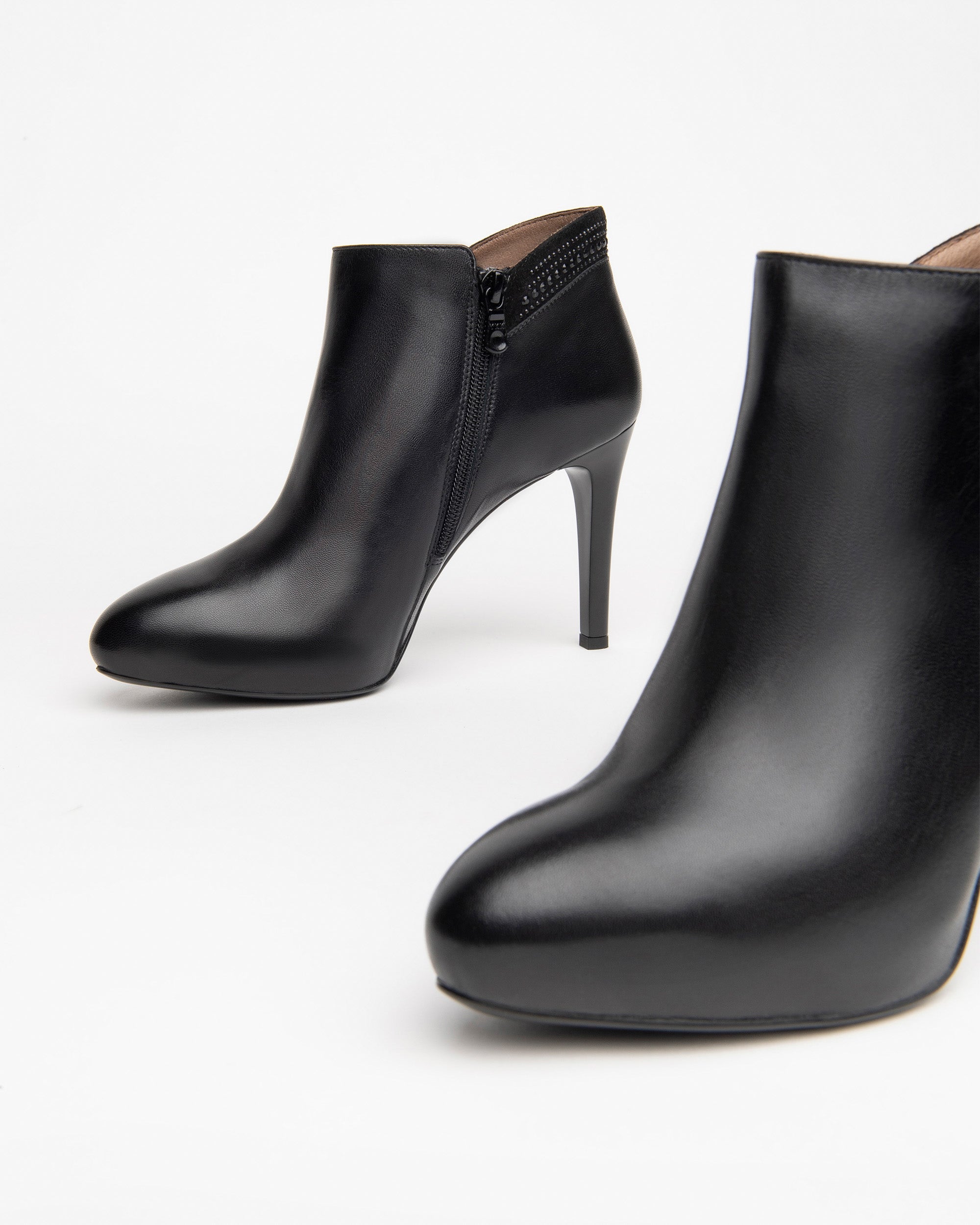 NeroGiardini Premium bottines femme cuir velours