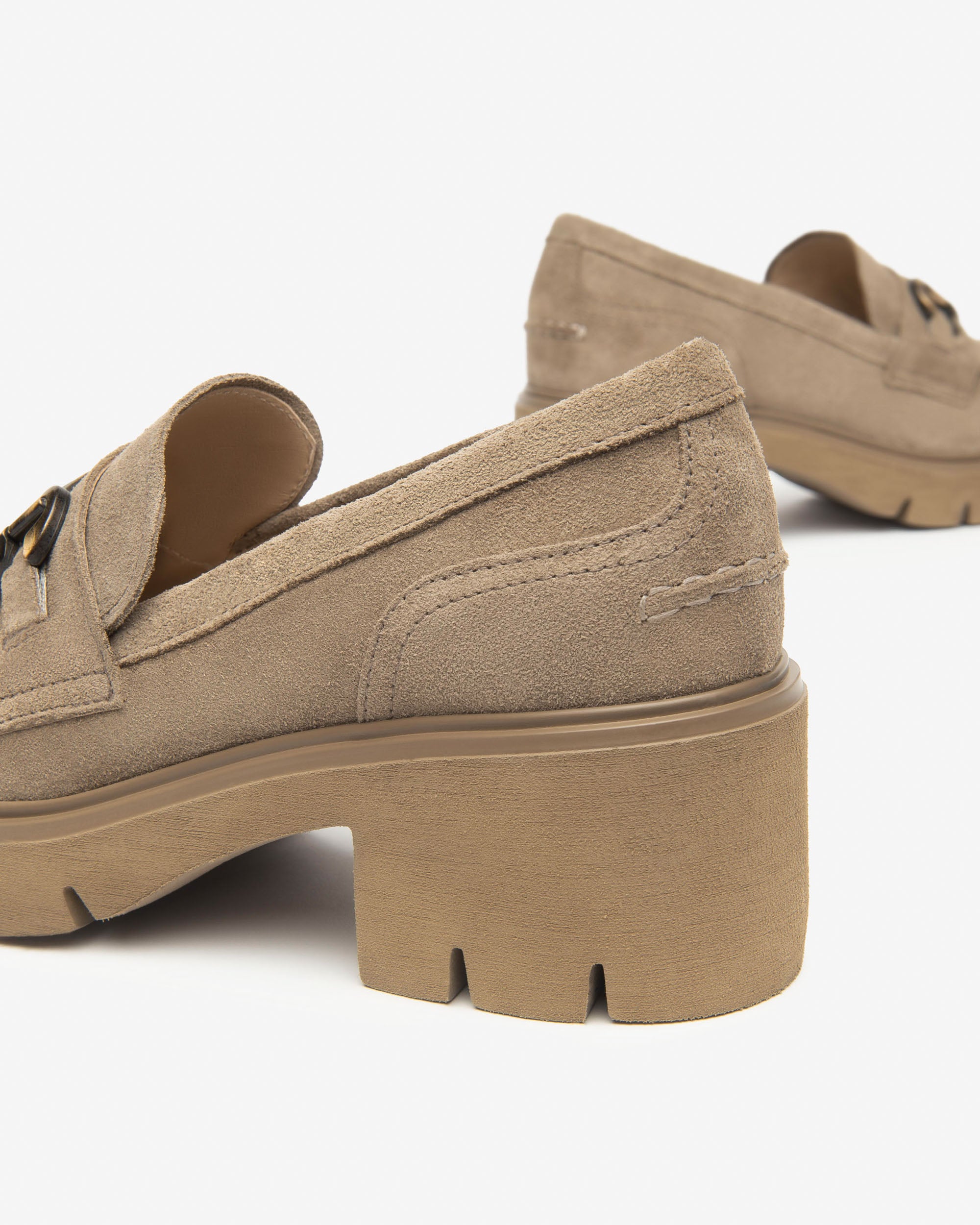 NeroGiardini Mocassins Femme Velours Talon 60 mm