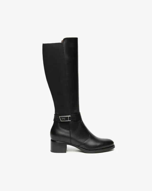 NeroGiardini Bottes Femme Cuir Tissu Pointure 35-41 Confort