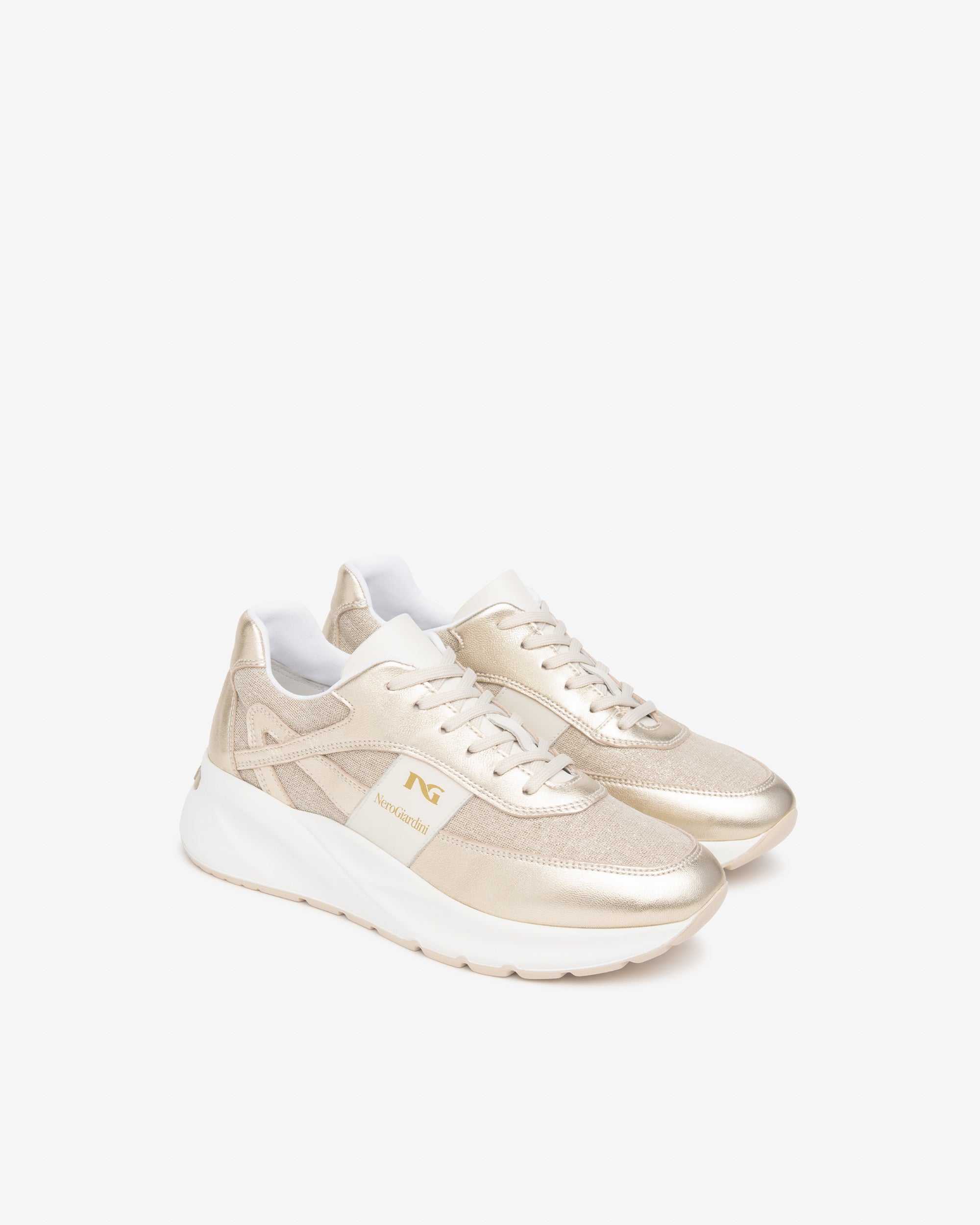 NeroGiardini Sneakers Femme Cuir Tissu DryGo 37