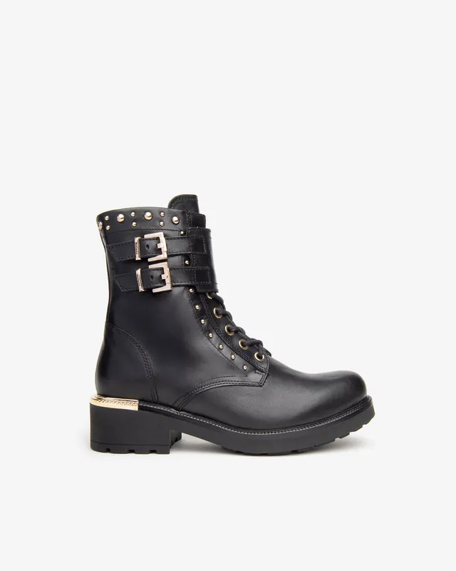 NeroGiardini Bottines Motardes Femme Cuir 35-41
