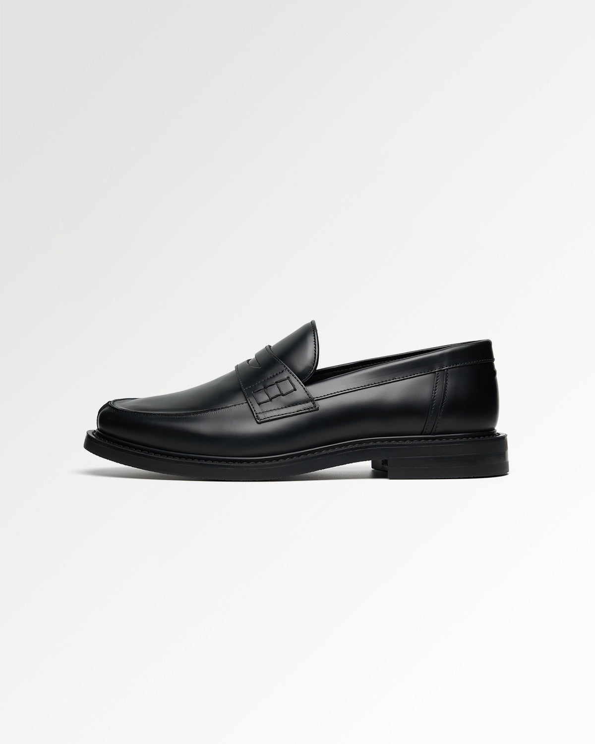 Filling Pieces Polido Loafer Noir Cuir Matte