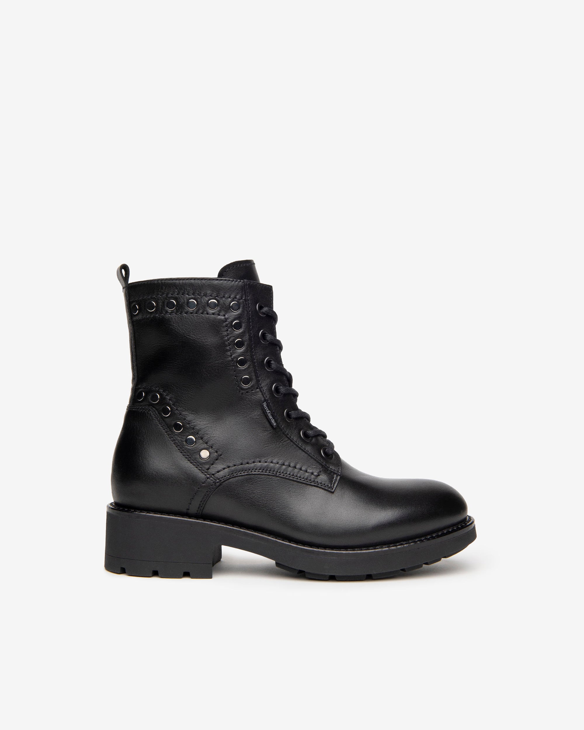 NeroGiardini Bottines Femme Cuir Lacets 4 cm