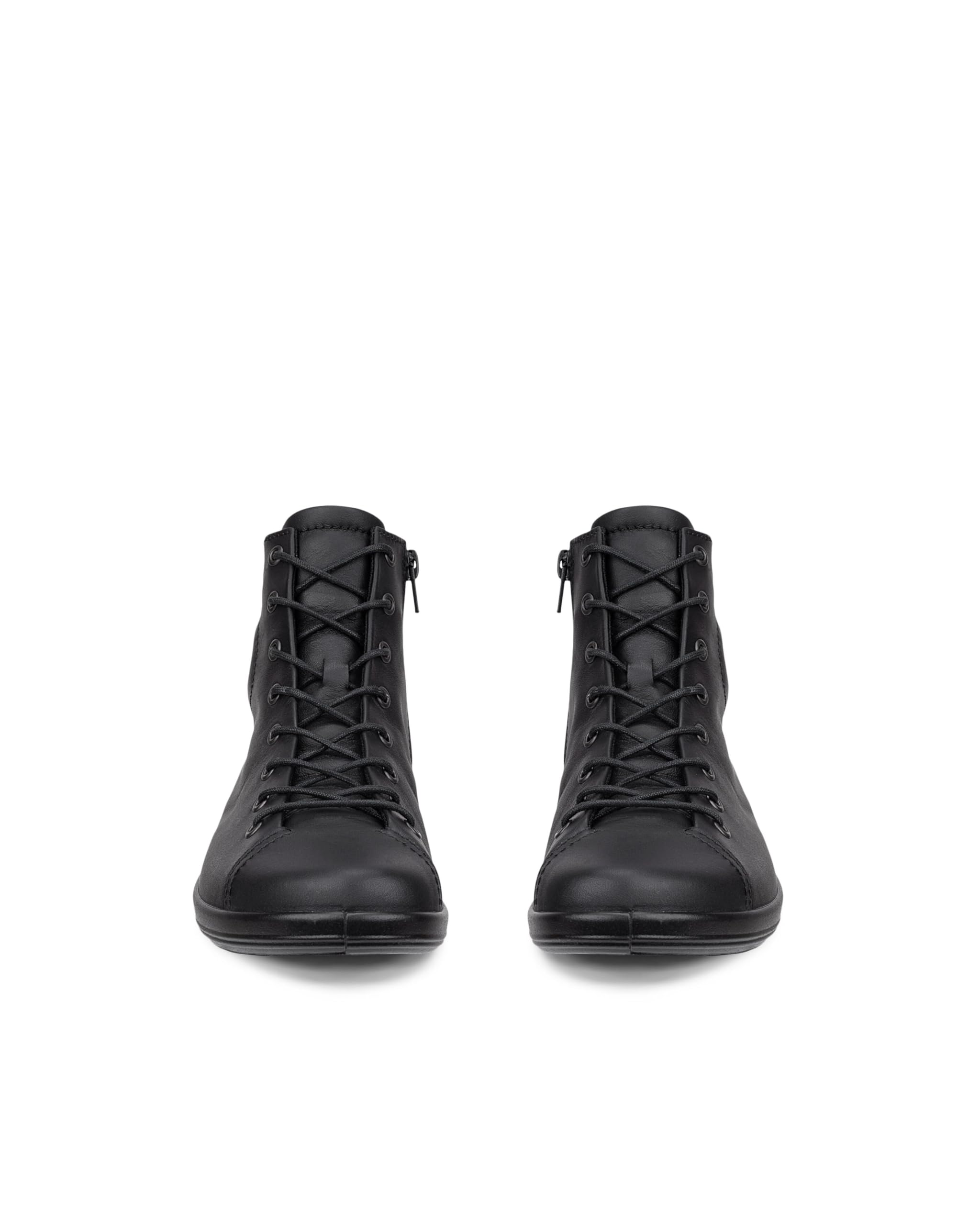 ECCO Soft 2.0 bottine femme noire 41 zip cuir