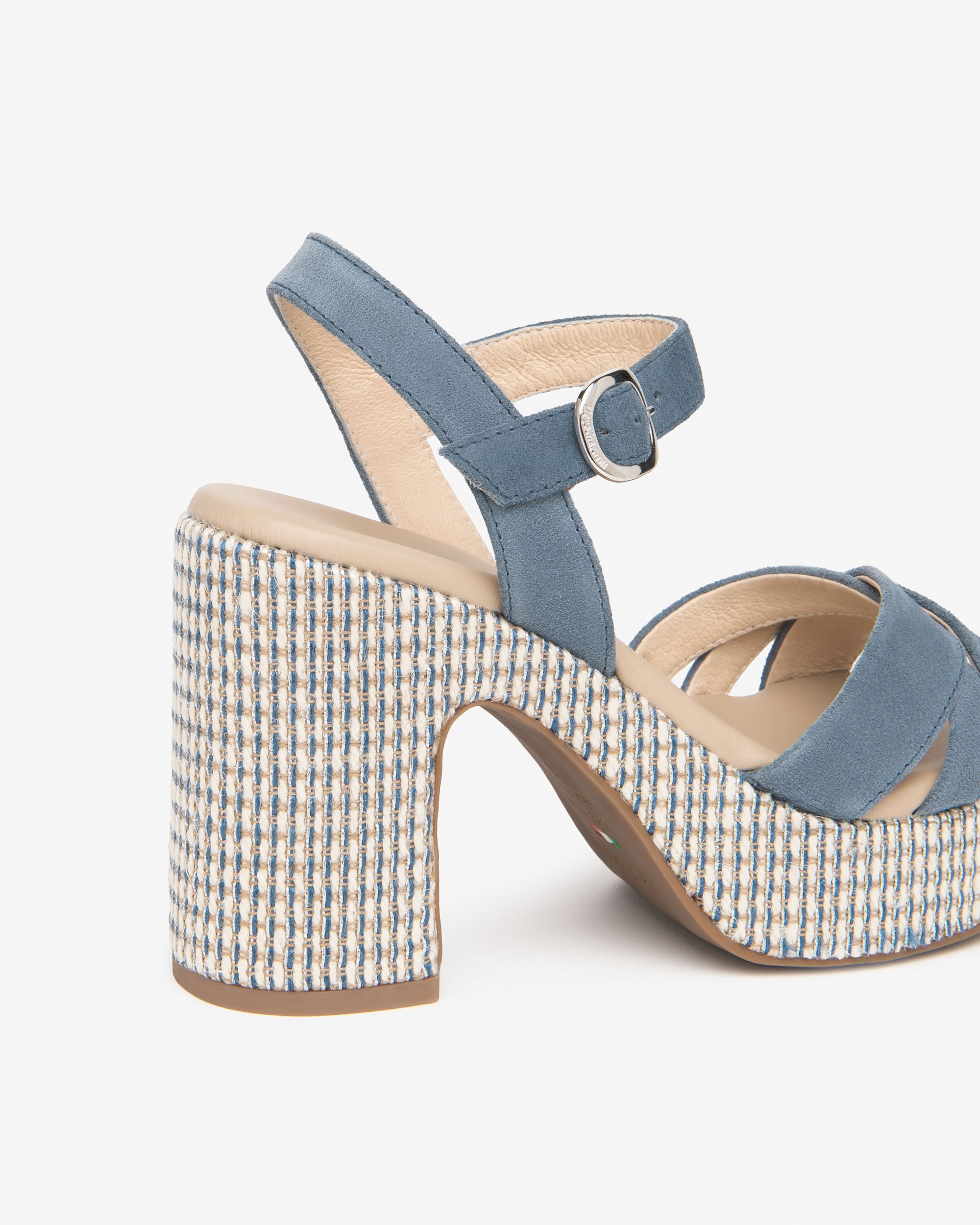 Nerogiardini Sandales Femme Cuir Velours Été Confort