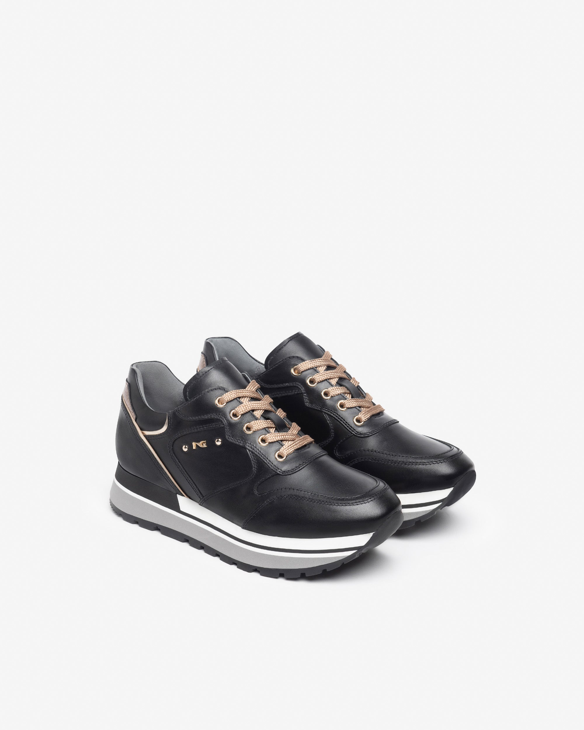 NeroGiardini Sneakers femme cuir DryGo confort