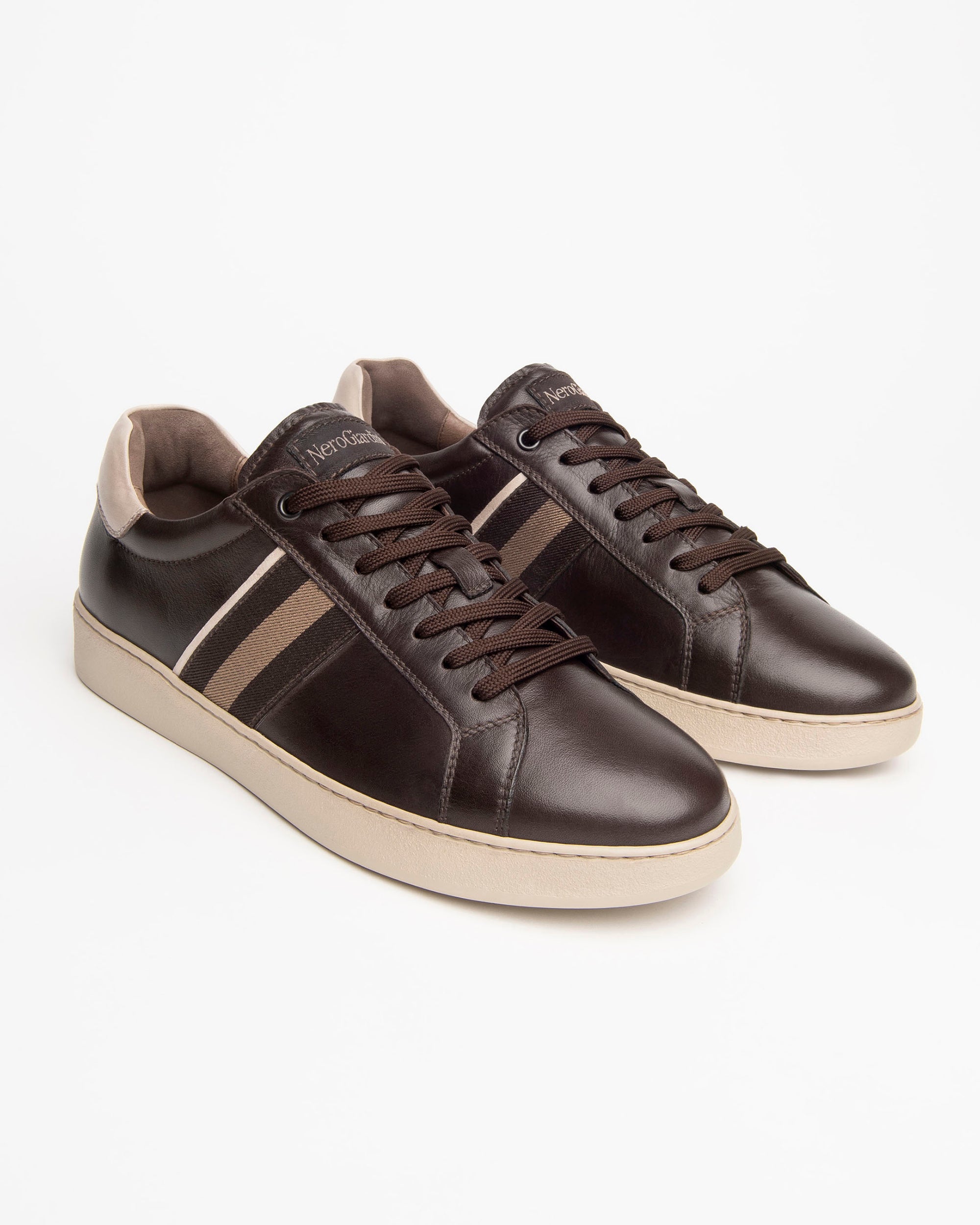 NeroGiardini Sneakers Homme Cuir Baskets Sport Confort
