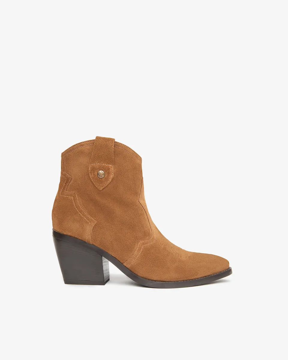 NeroGiardini Bottines Femme Cuir Velours Confort