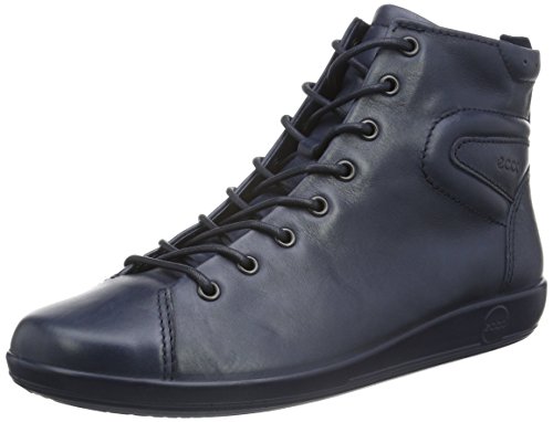 ECCO SOFT 2.0 boots femme cuir pleine fleur ville