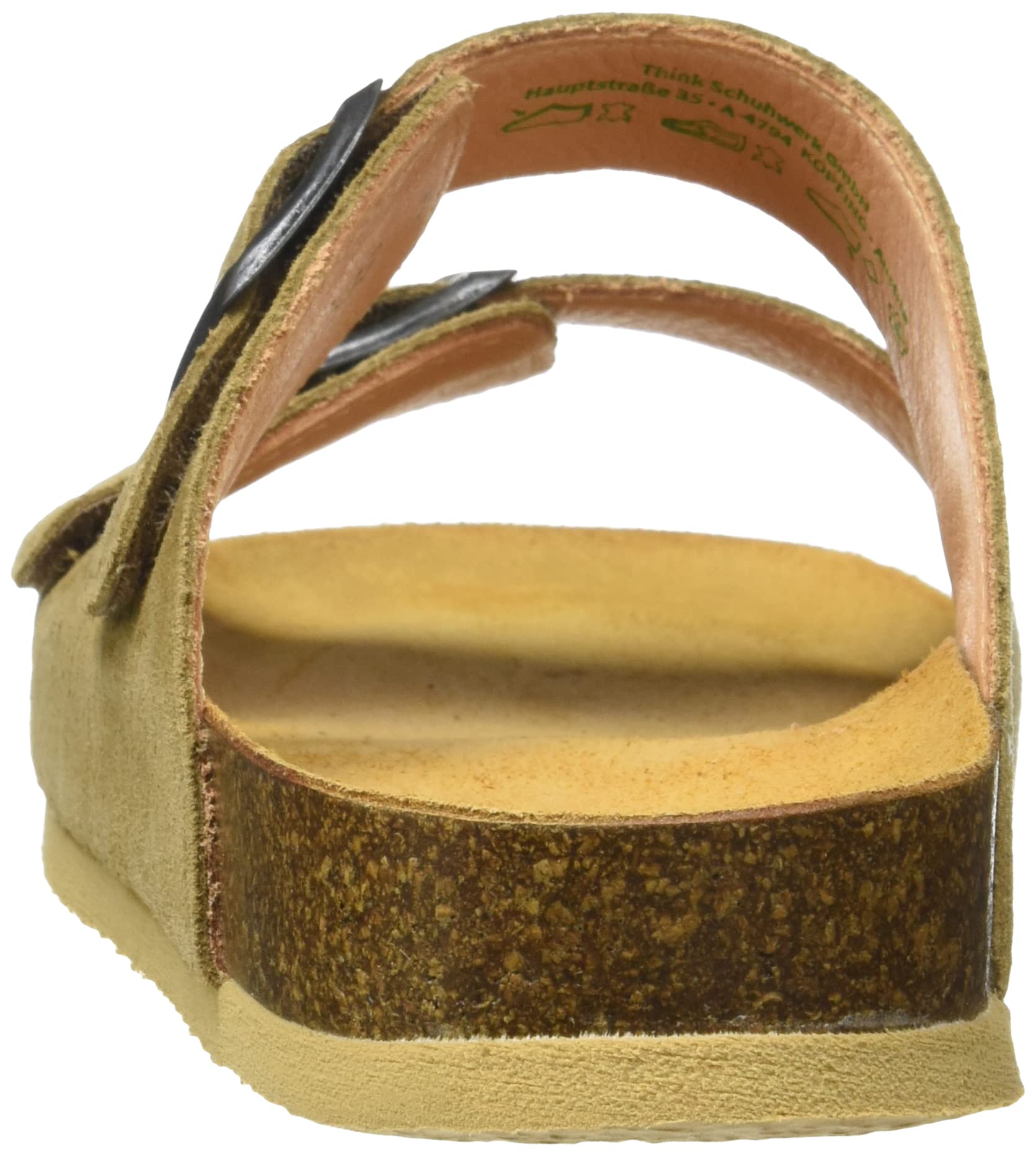 Think Wolfi mule homme cuir liège