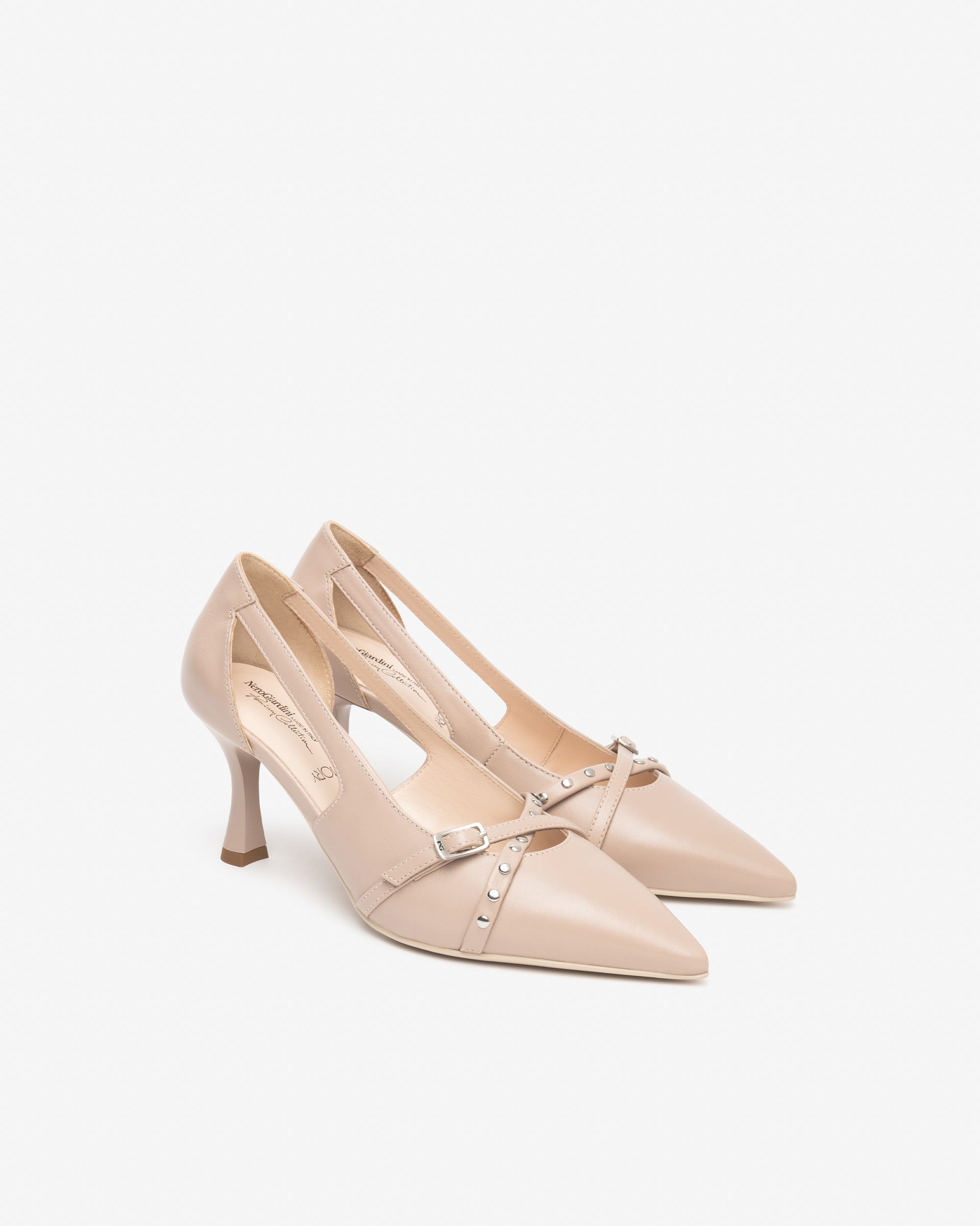 Nerogiardini Escarpins Femme Cuir Premium Cérémonie Mariage