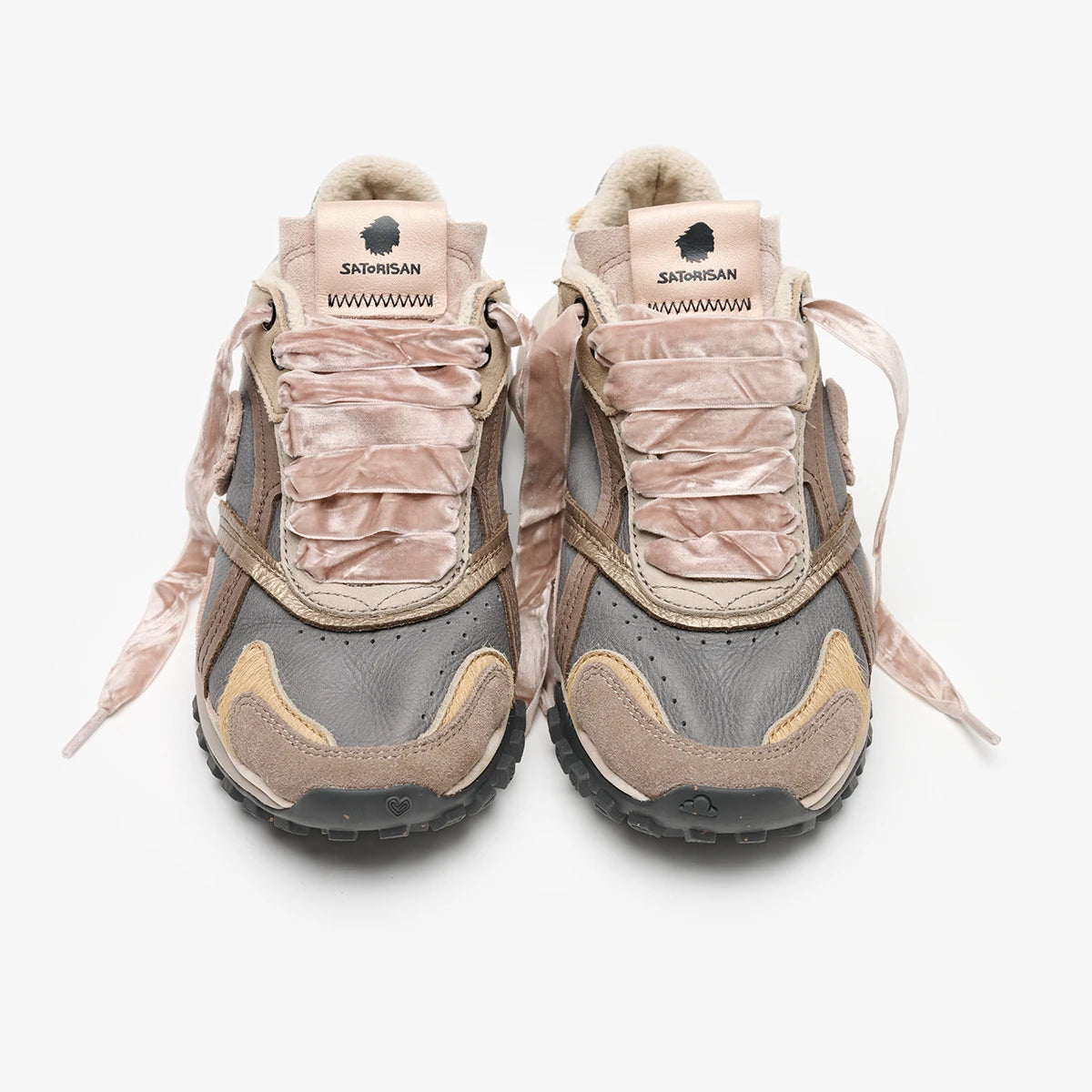 Satorisan Chacrona Metta EVO baskets gris cuir femme