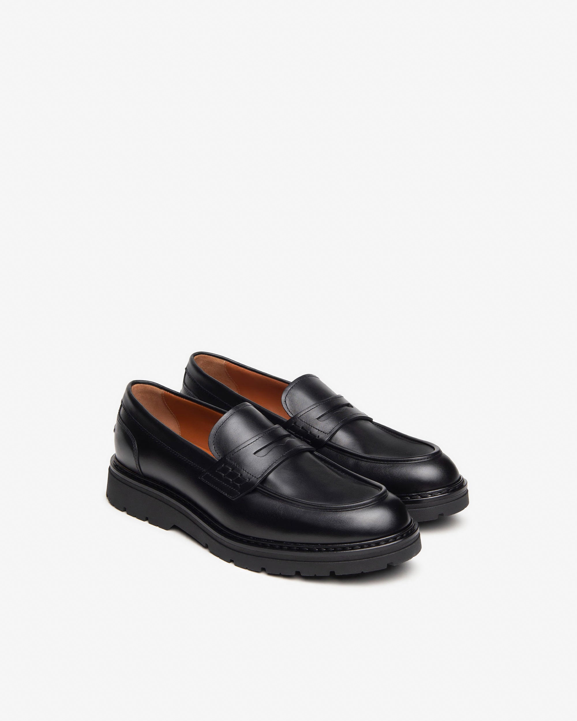NeroGiardini Mocassins Homme Cuir Bureau Noir Confort