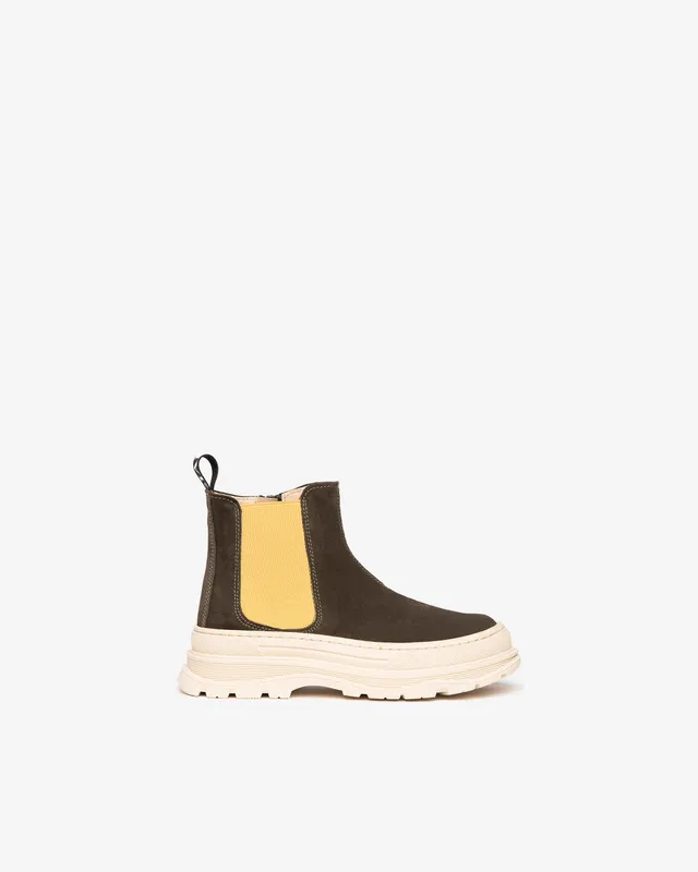 NeroGiardini Bottines Teens bottines garçon cuir velours 34