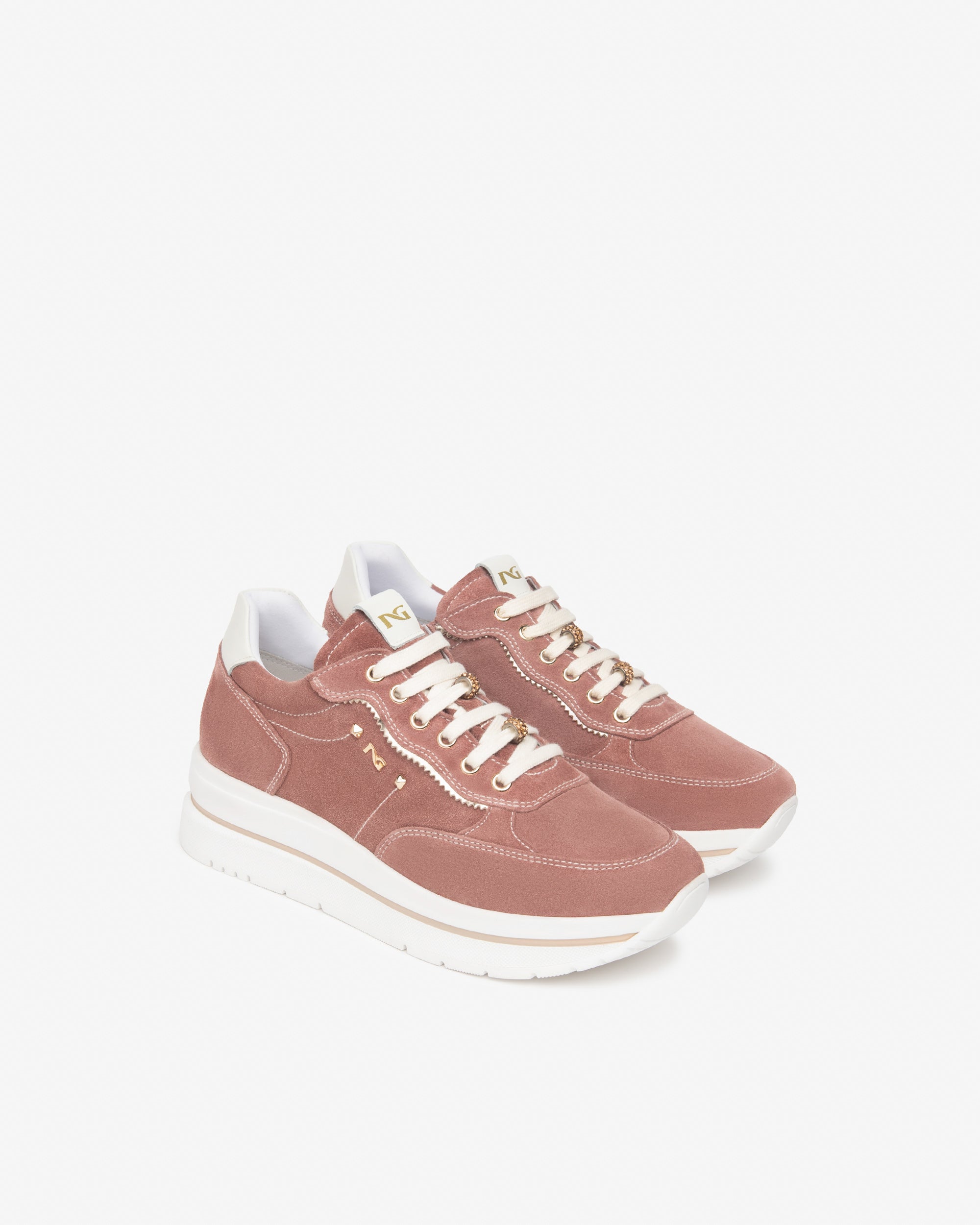 NeroGiardini Sneakers Femme Cuir Velours 38 Memory