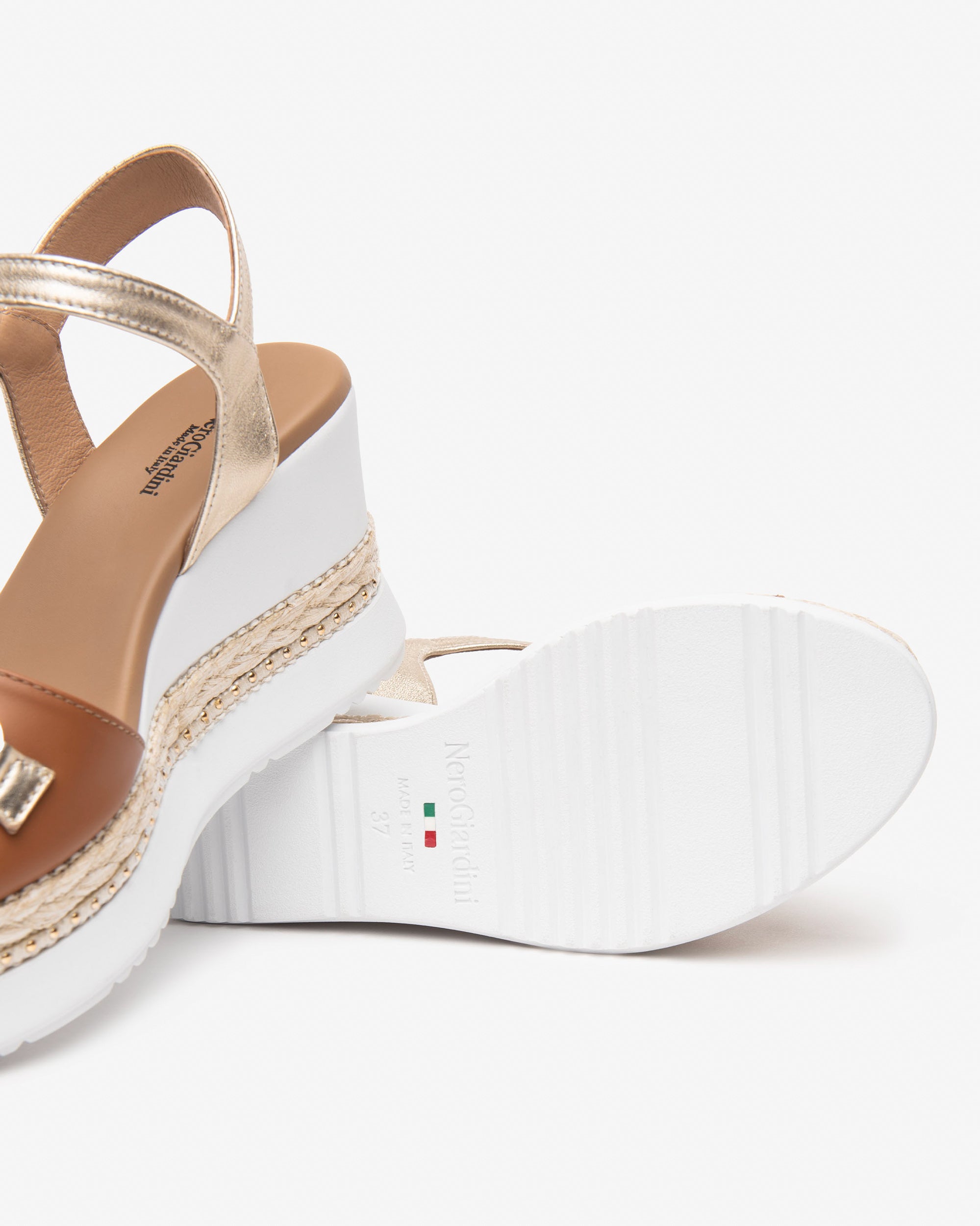 NeroGiardini Sandales Femme Cuir Pointure 38 Été
