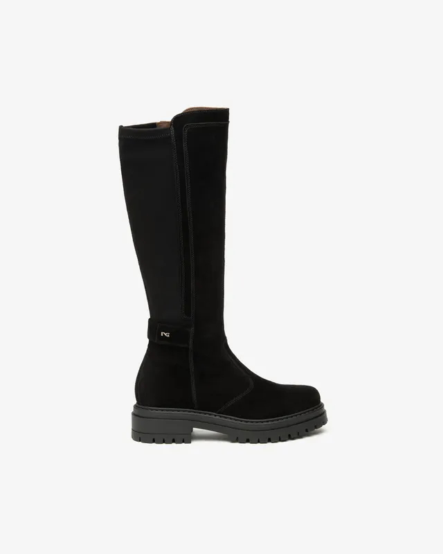 NeroGiardini Bottes Femme Velours Technique Semelle Memory