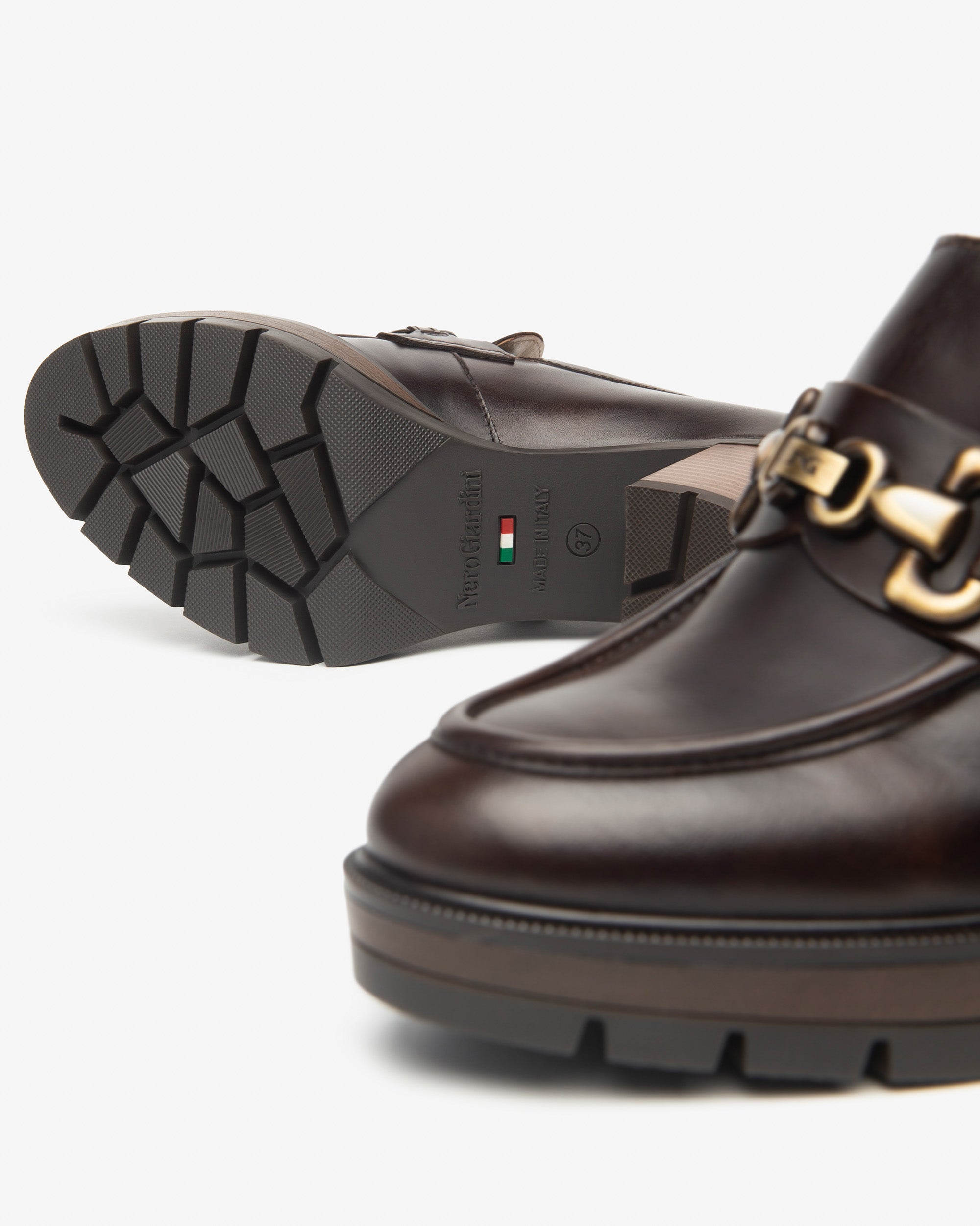 NeroGiardini Mocassins Femme Cuir Confort Taille 38
