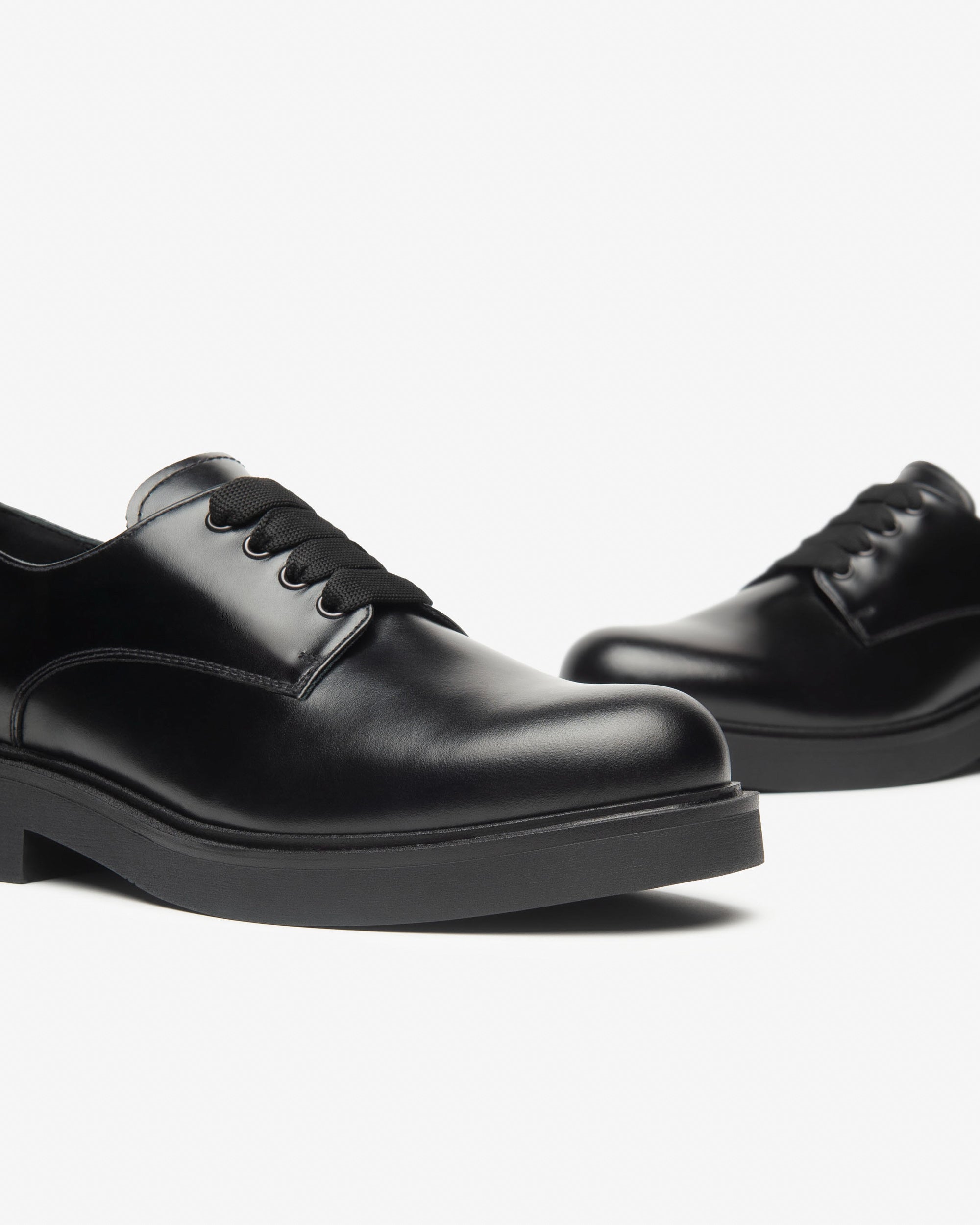NeroGiardini Derby Femme Cuir Chaussure Lacets 35 mm