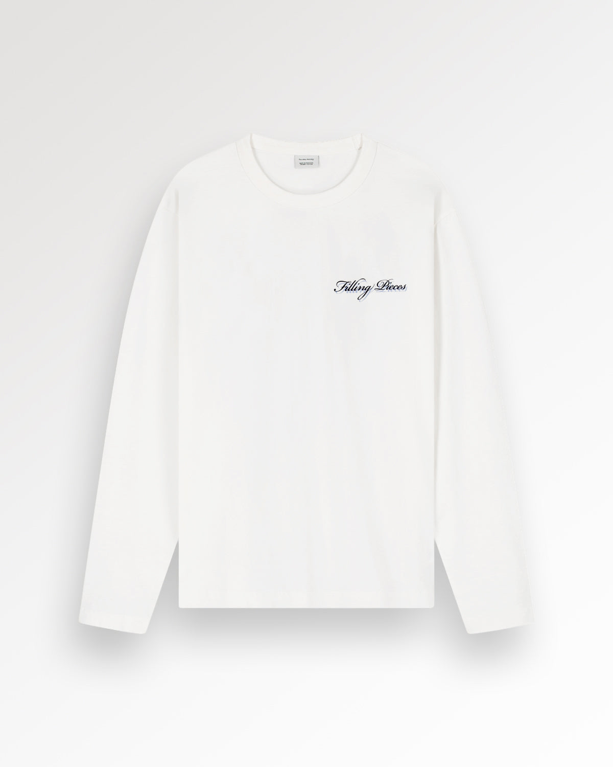 Filling Pieces Director longsleeve blanc coton
