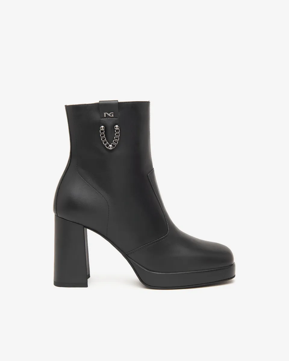 NeroGiardini Bottines femme cuir confort ville