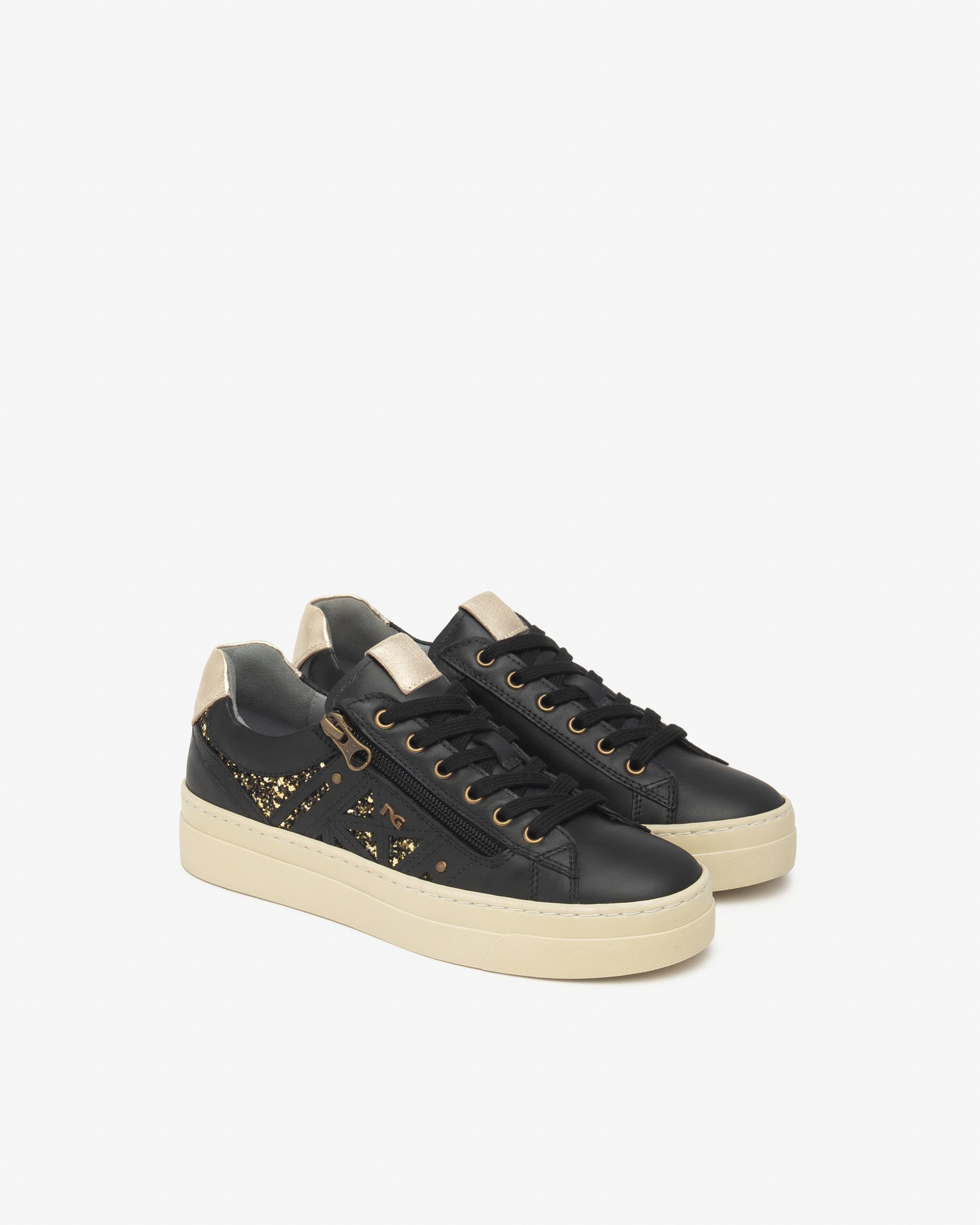 NeroGiardini Sneakers Femme Cuir Memory DryGo