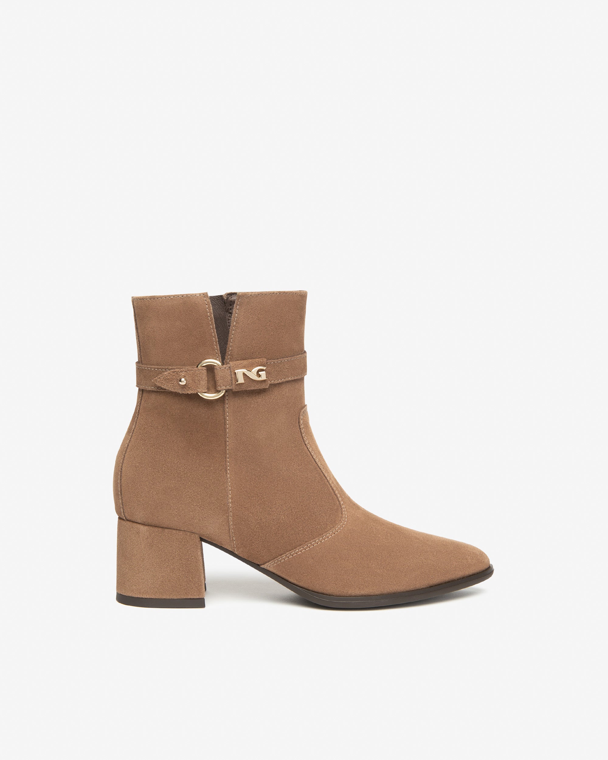 NeroGiardini Bottines Femme Bottines Cuir Velours Hiver