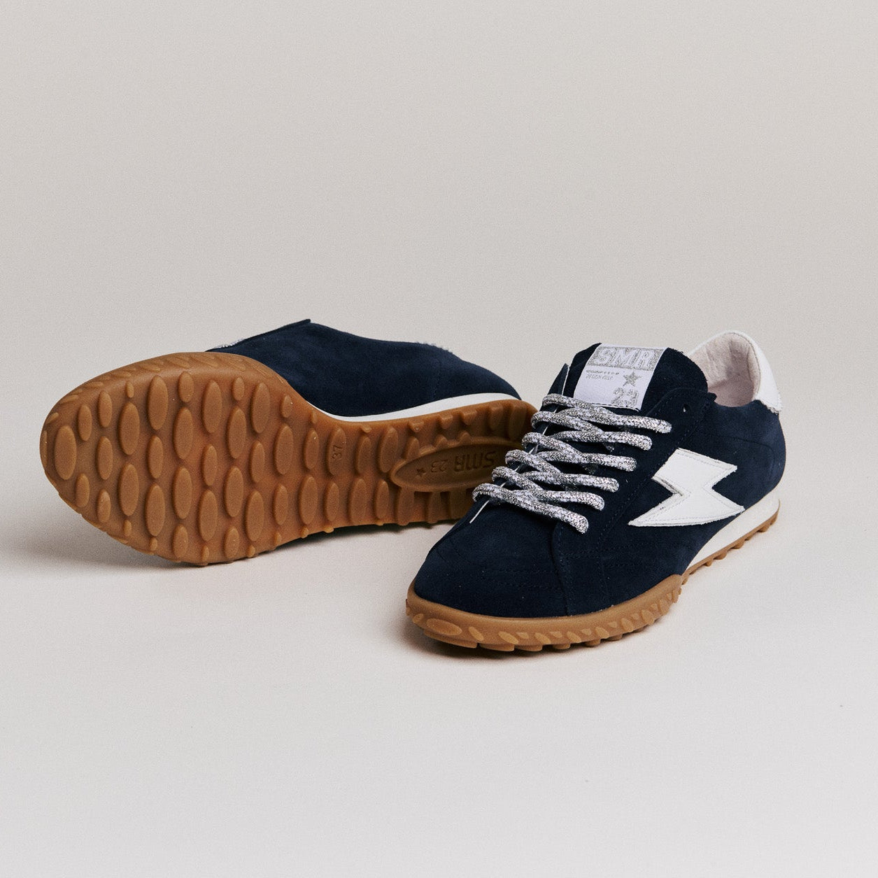 SMR Mary D615 baskets marine daim pointure 36-41