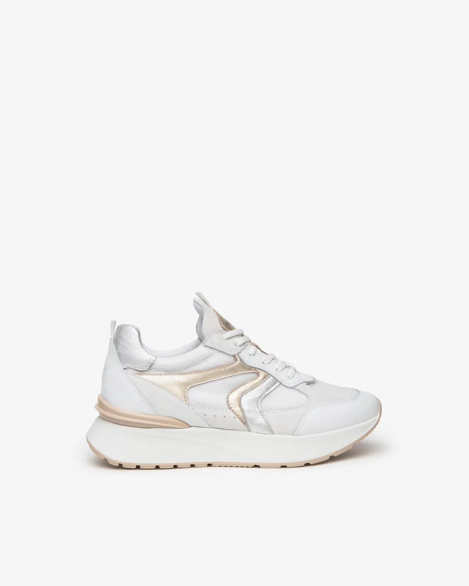 NeroGiardini Sneakers Femme Cuir Daim Toile 38 Été