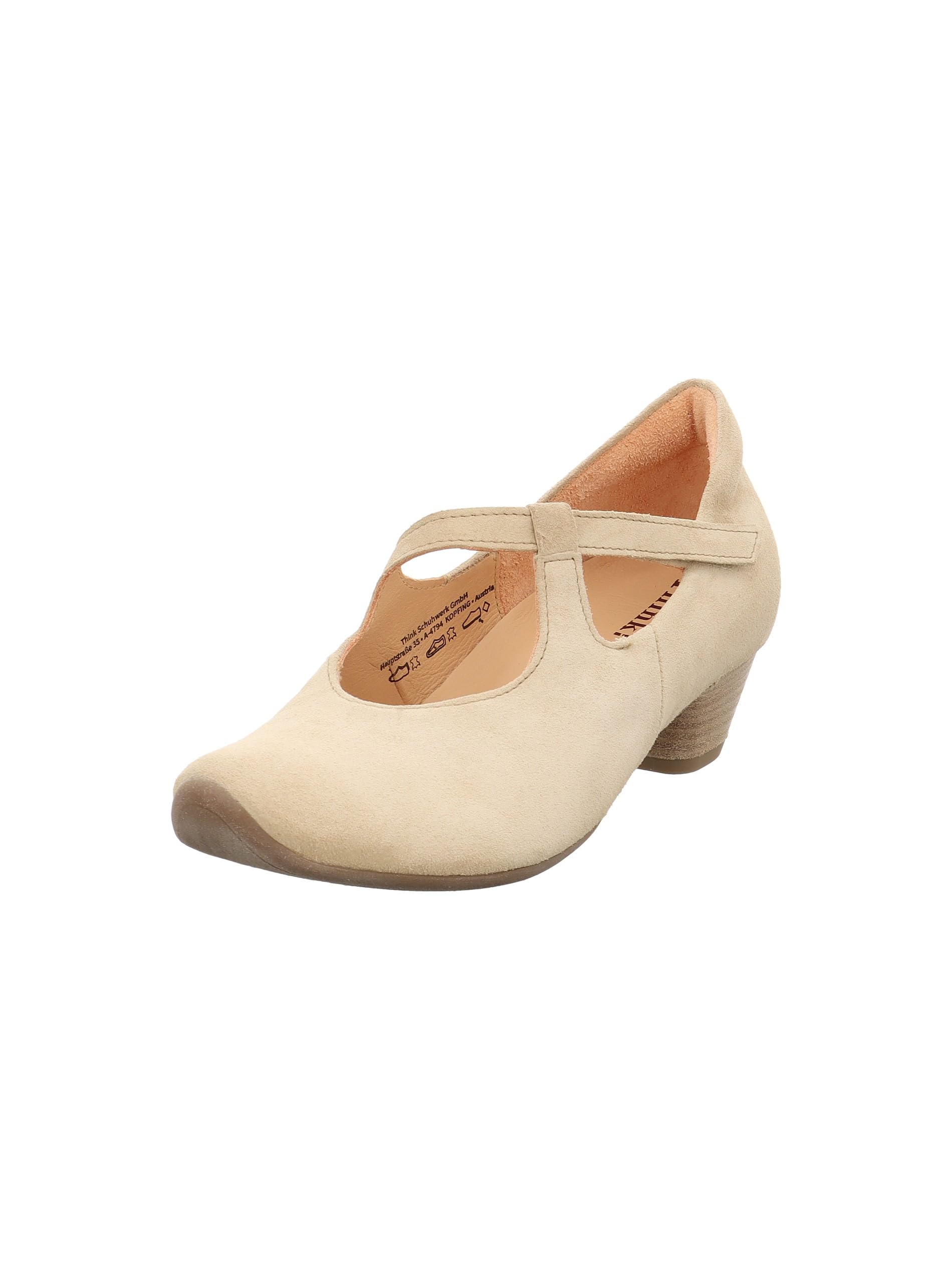 Think Aida escarpins cuir lavande 8020 confort