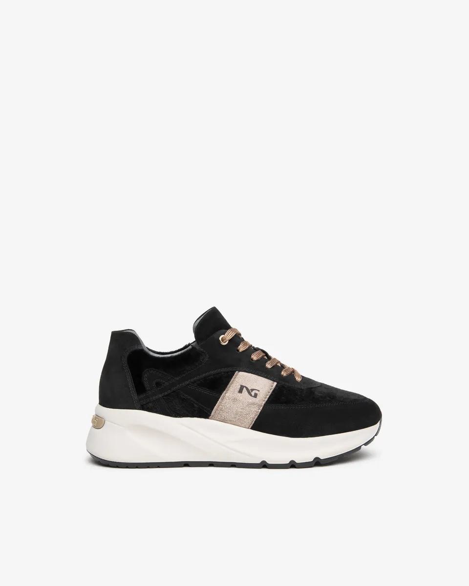 NeroGiardini Sneakers Femme Daim Cuir Baskets 35-41 45mm