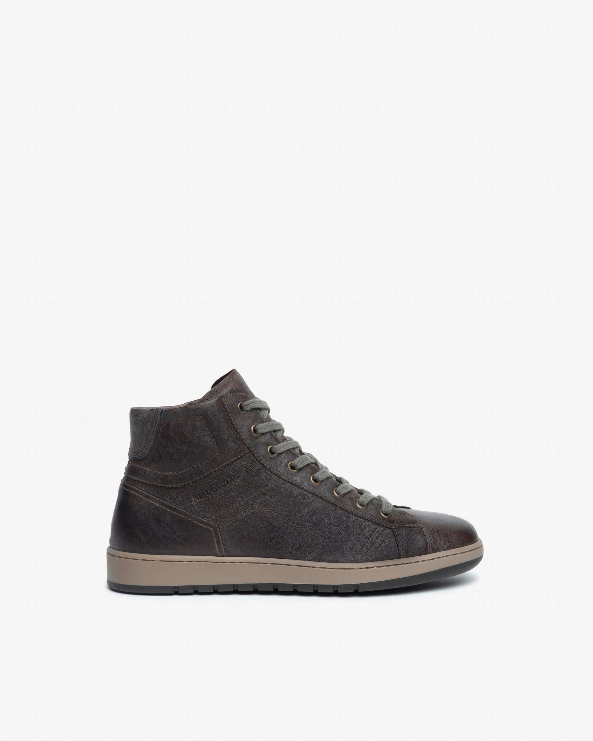 NeroGiardini Sneakers Montantes Homme Cuir Basket Hiver