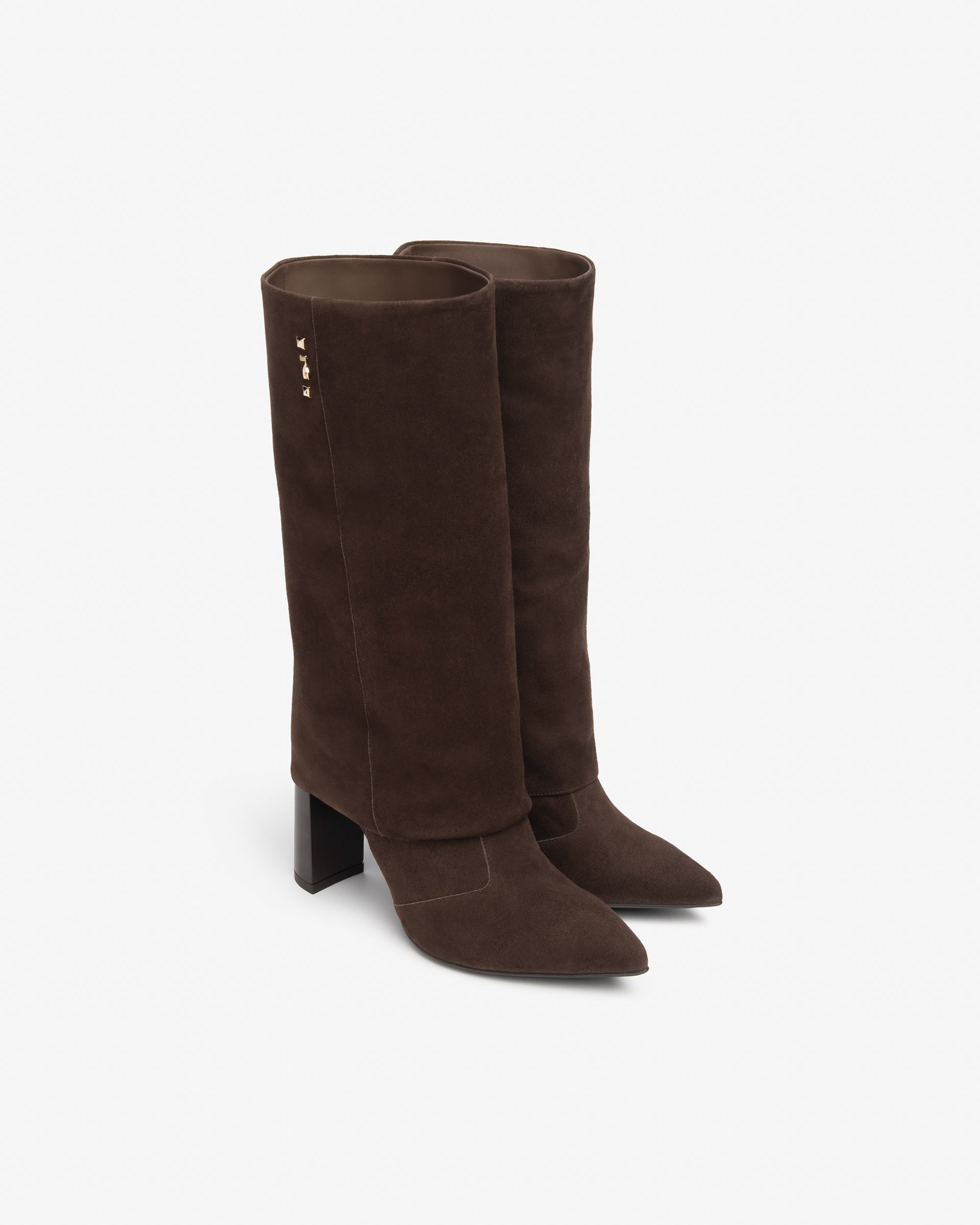 NeroGiardini Bottes Daim Femme Talon 95 mm 35-41