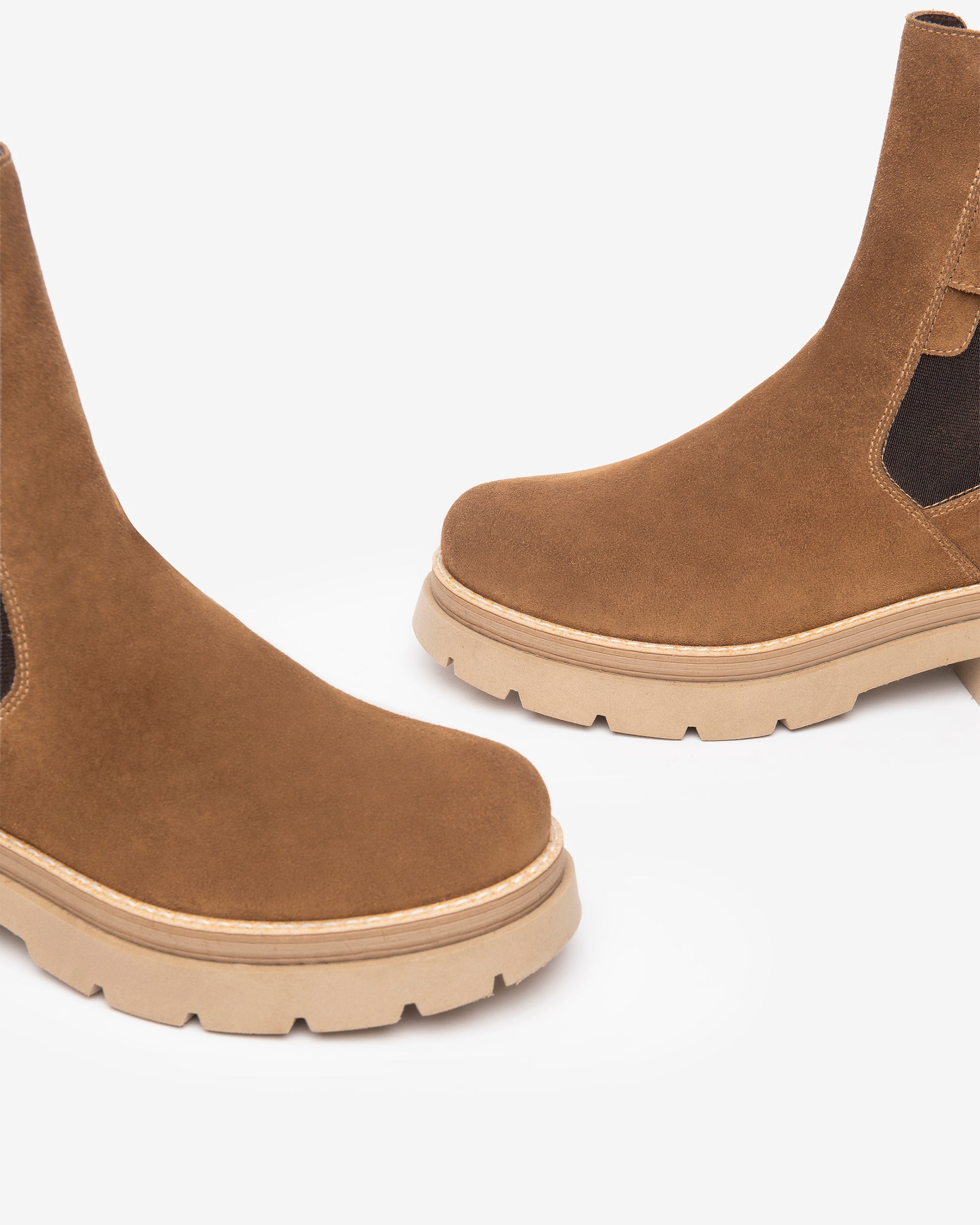 NeroGiardini Bottines Chelsea Femme Cuir Velours Hiver
