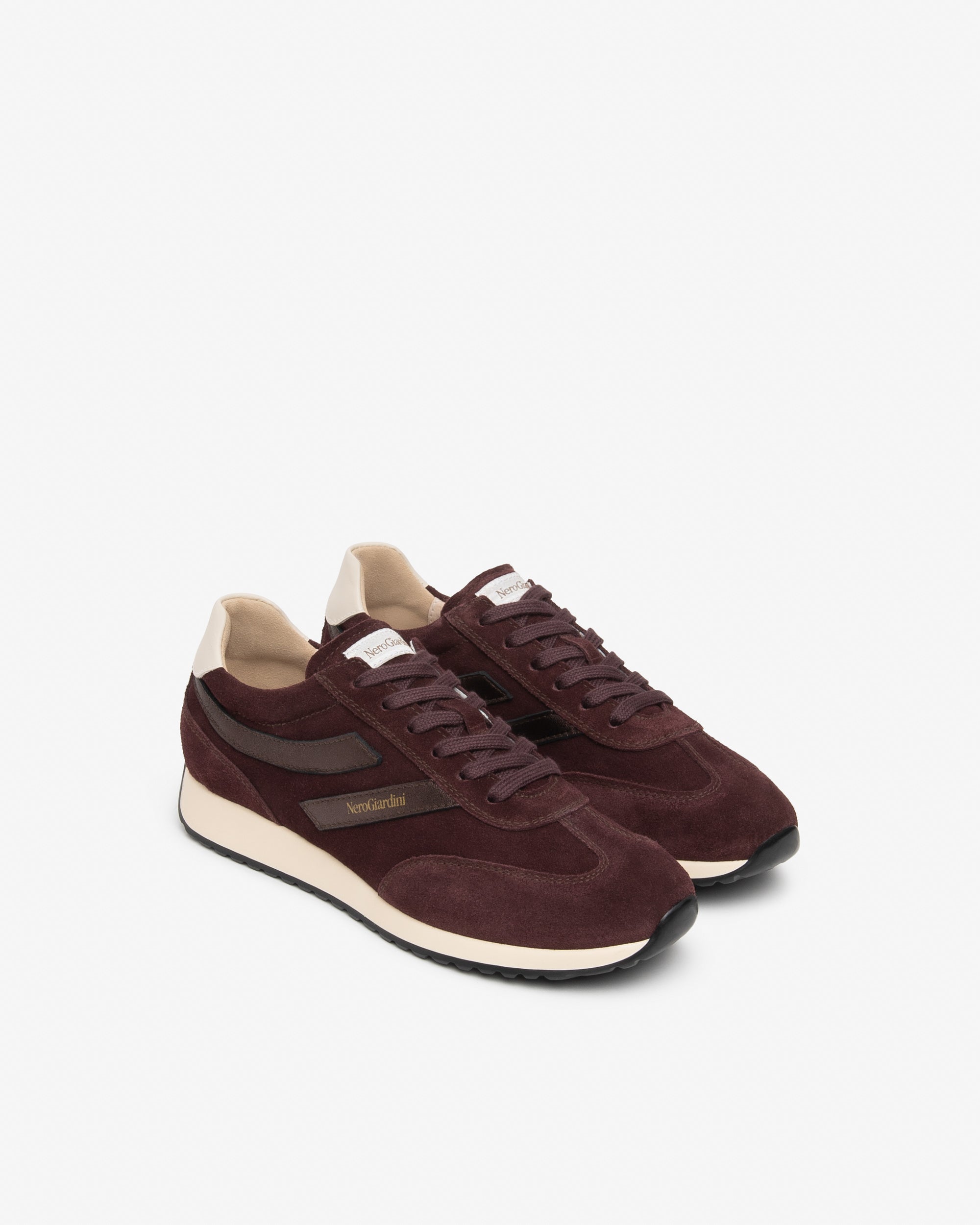 NeroGiardini Sneakers Daim Cuir Femme 38 Lacets