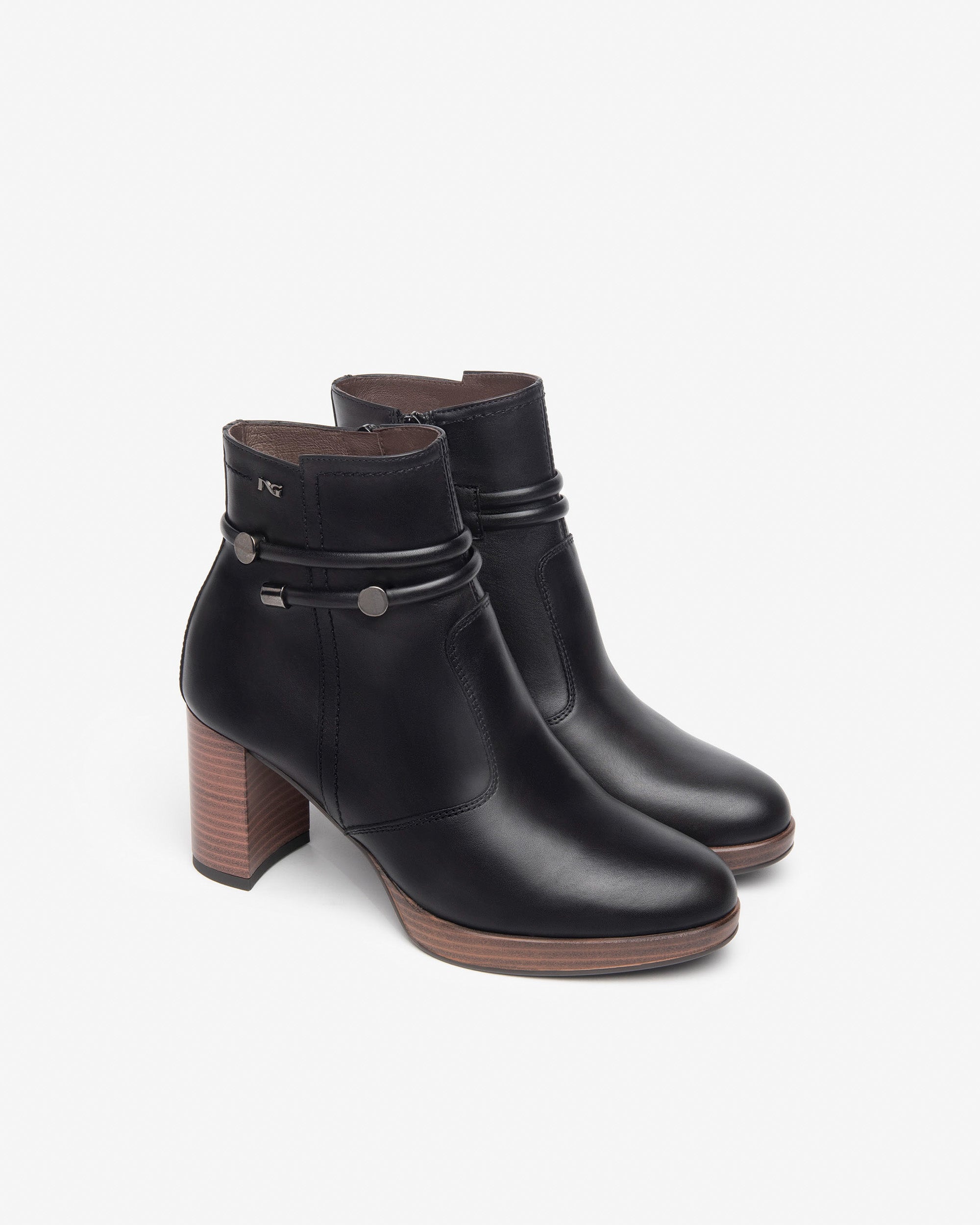 NeroGiardini Bottines Femme en Cuir Automne Hiver 35-41