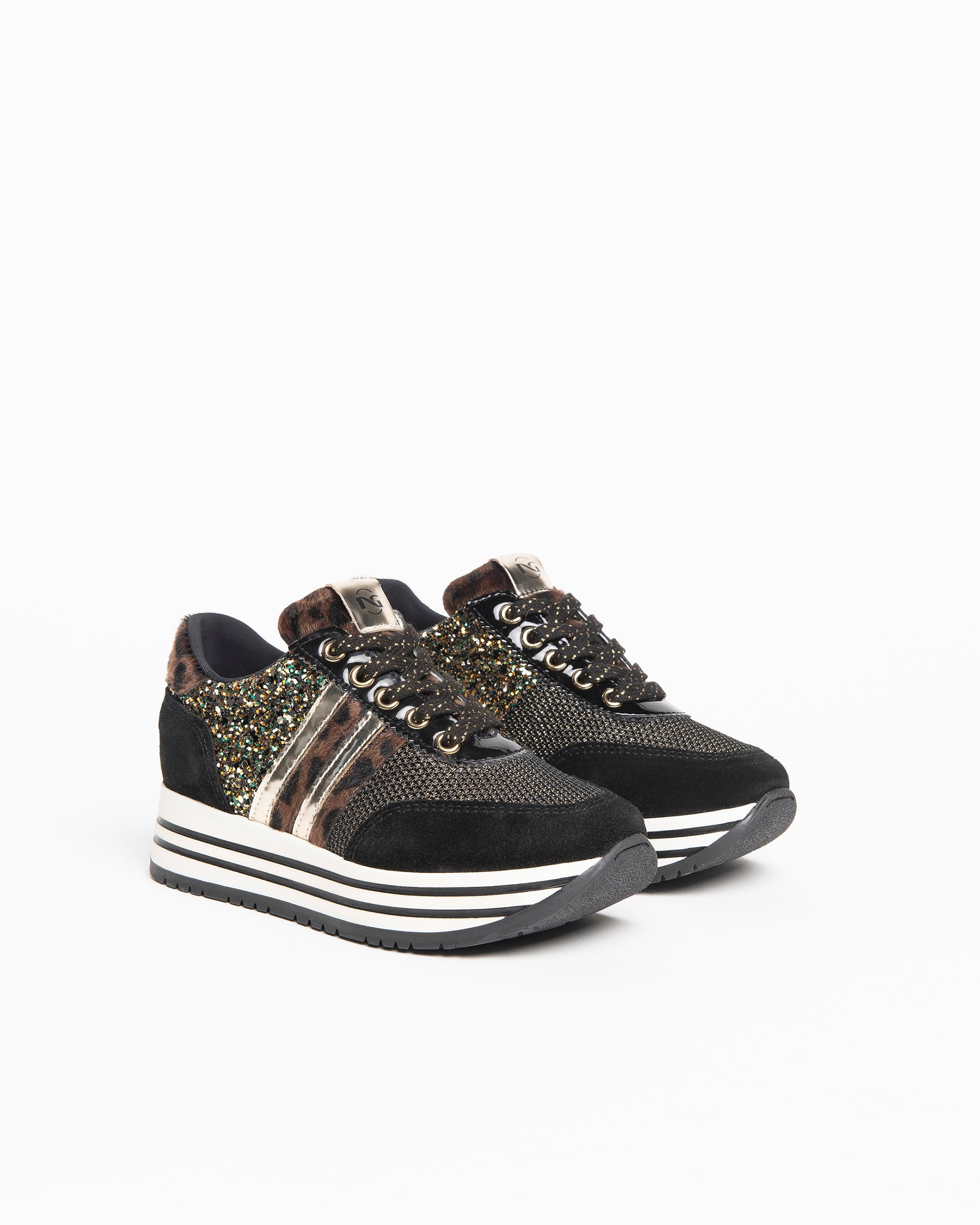 NeroGiardini Sneakers Teens Fille Velours 35 Paillettes