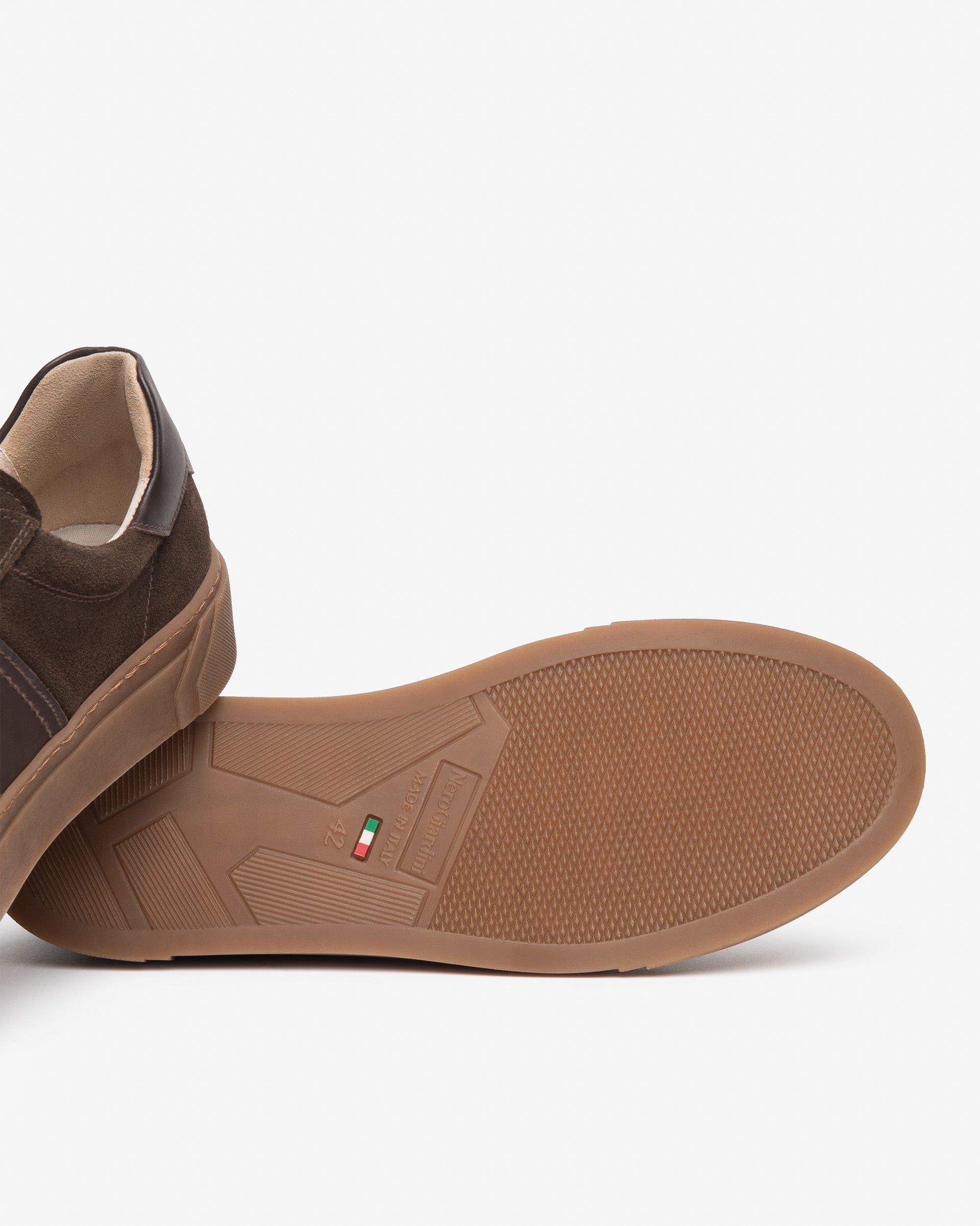 NeroGiardini Sneakers Homme Cuir Velours et Cuir 43