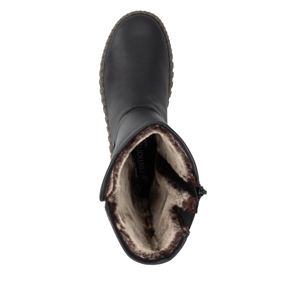 Remonte D4A71 bottes montantes beige 40 EU cuir chaud