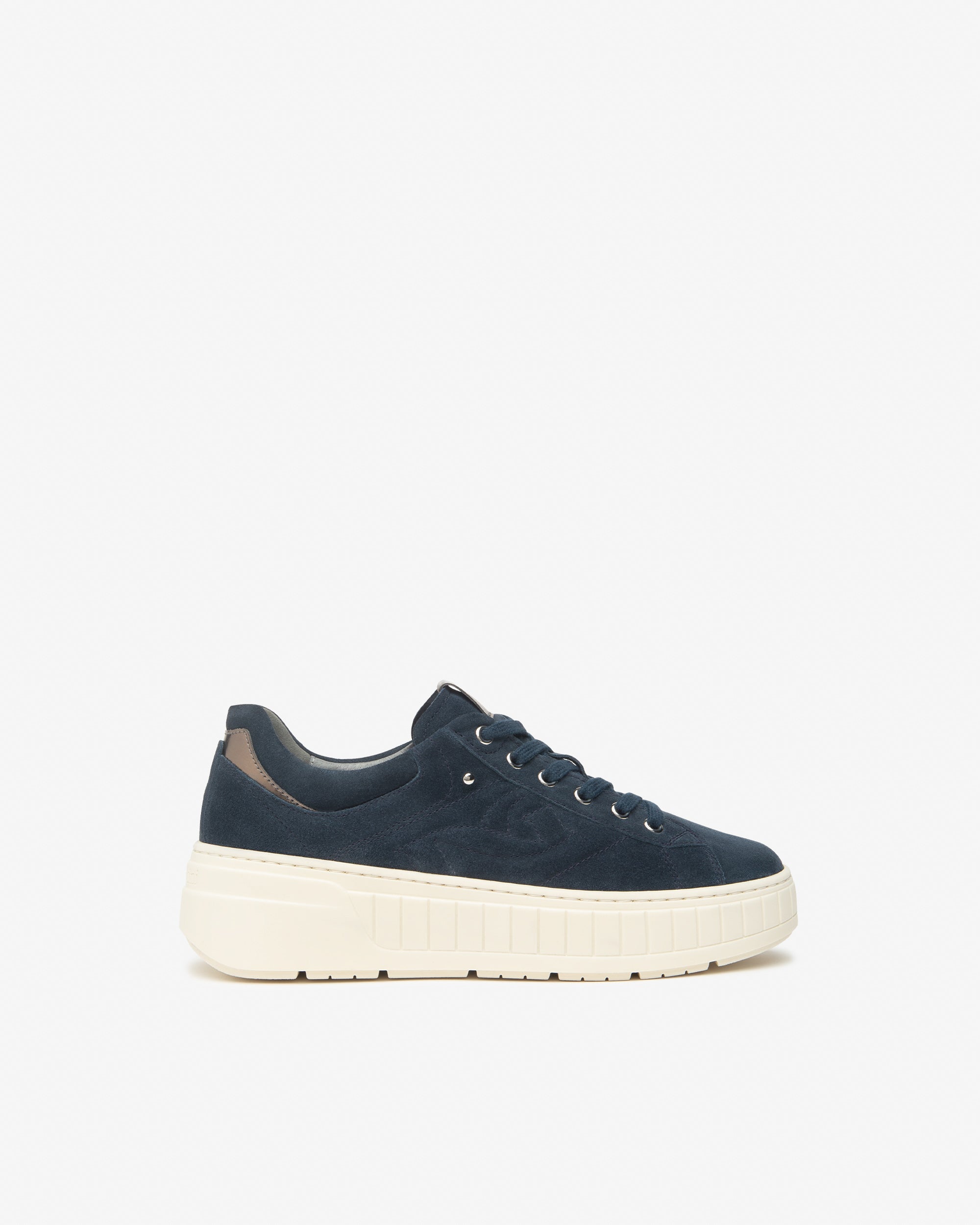 NeroGiardini Sneakers Femme Cuir Velours Memory