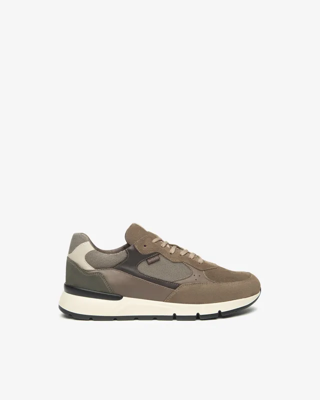 Nerogiardini Sneakers Basket Homme Cuir Semelle Memory