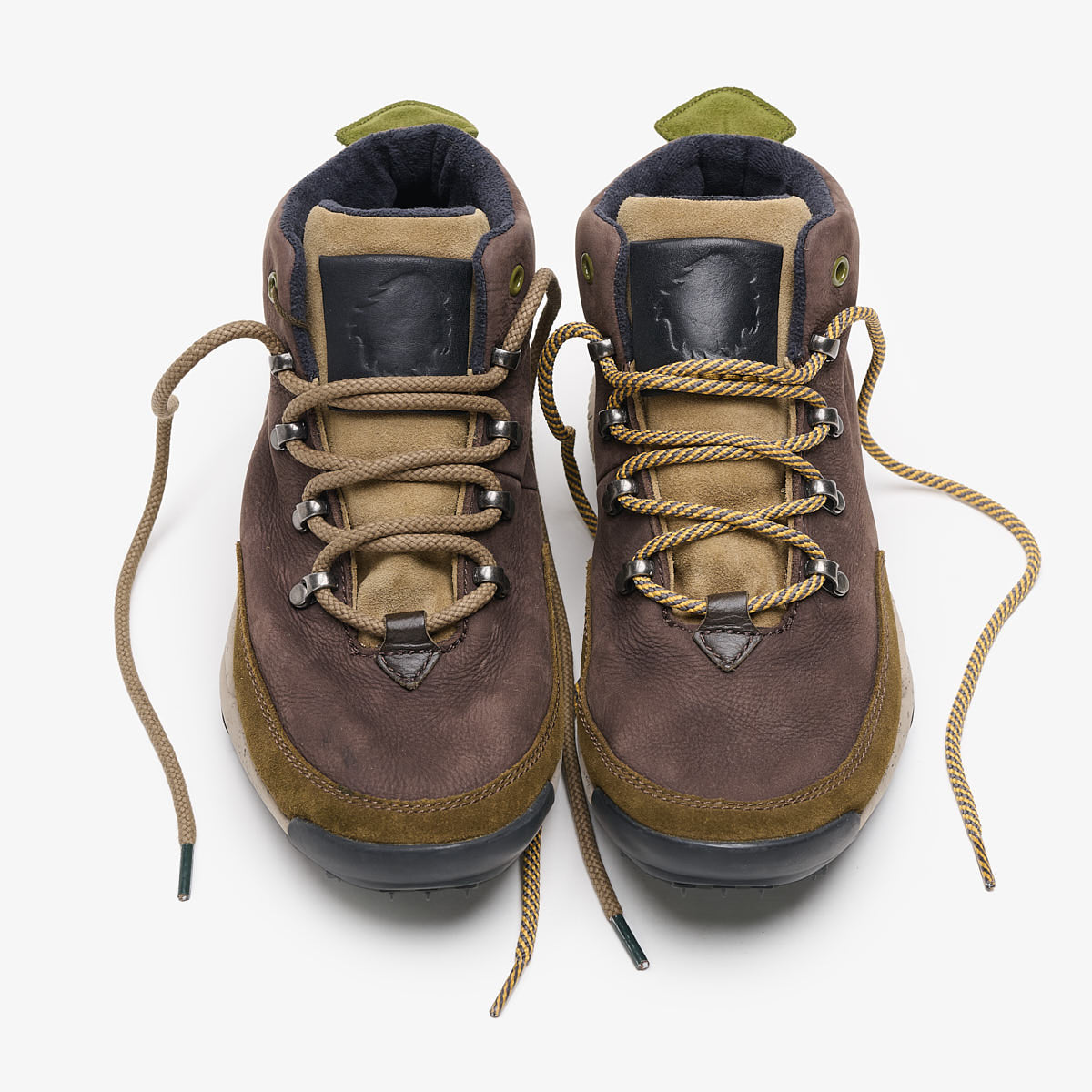 Satorisan Kiso Premium bottes Dark Brown Green cuir