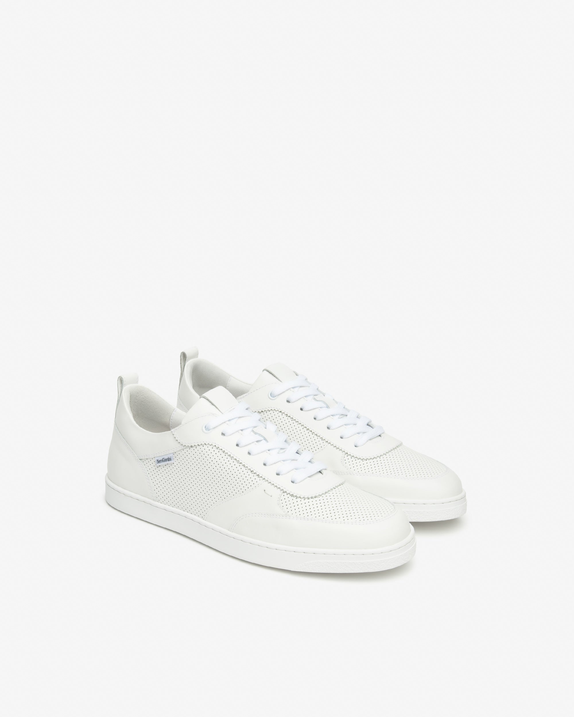 NeroGiardini Sneakers Homme Cuir Toile Été Confort