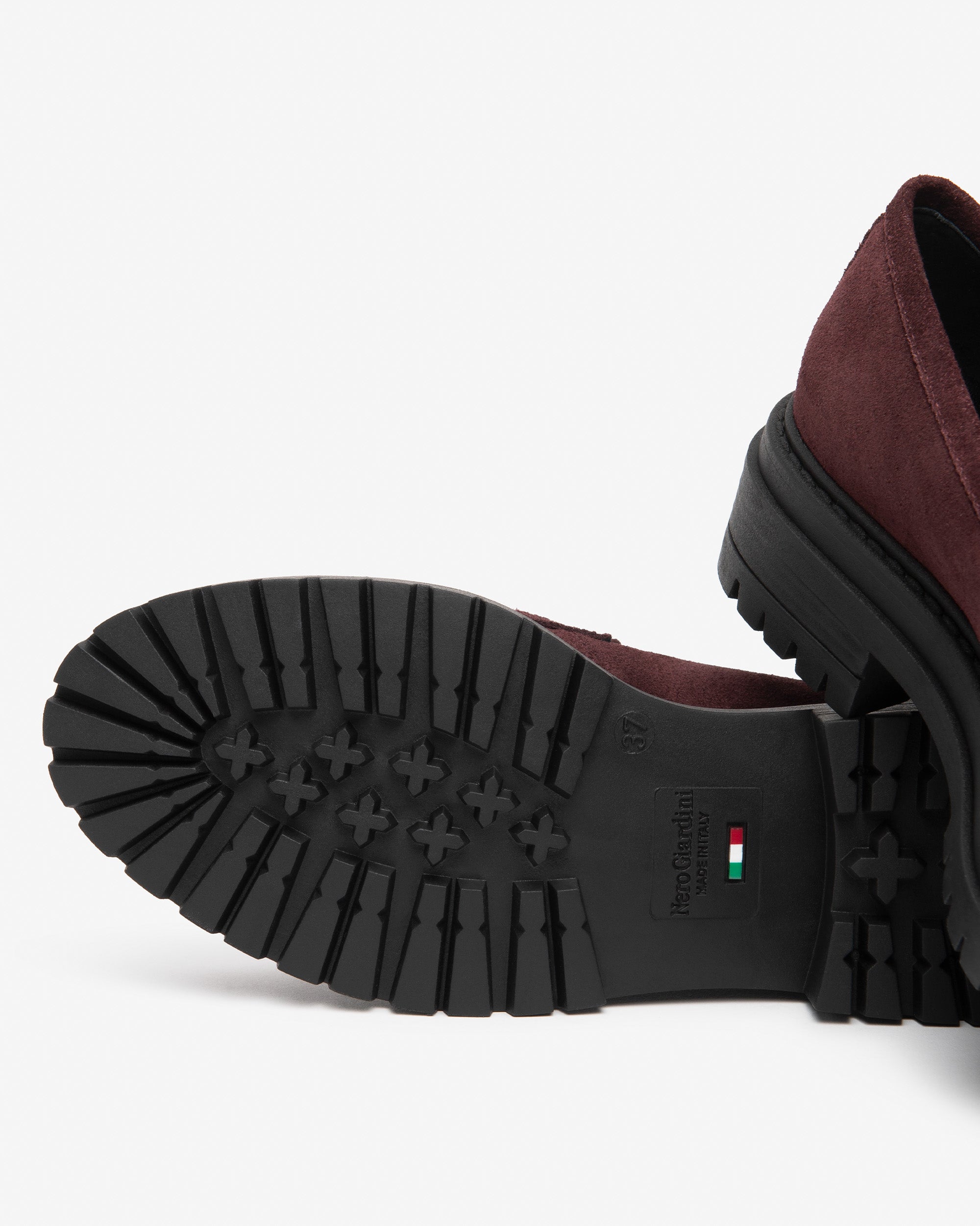 NeroGiardini Mocassins Femme Velours Talon 40 mm
