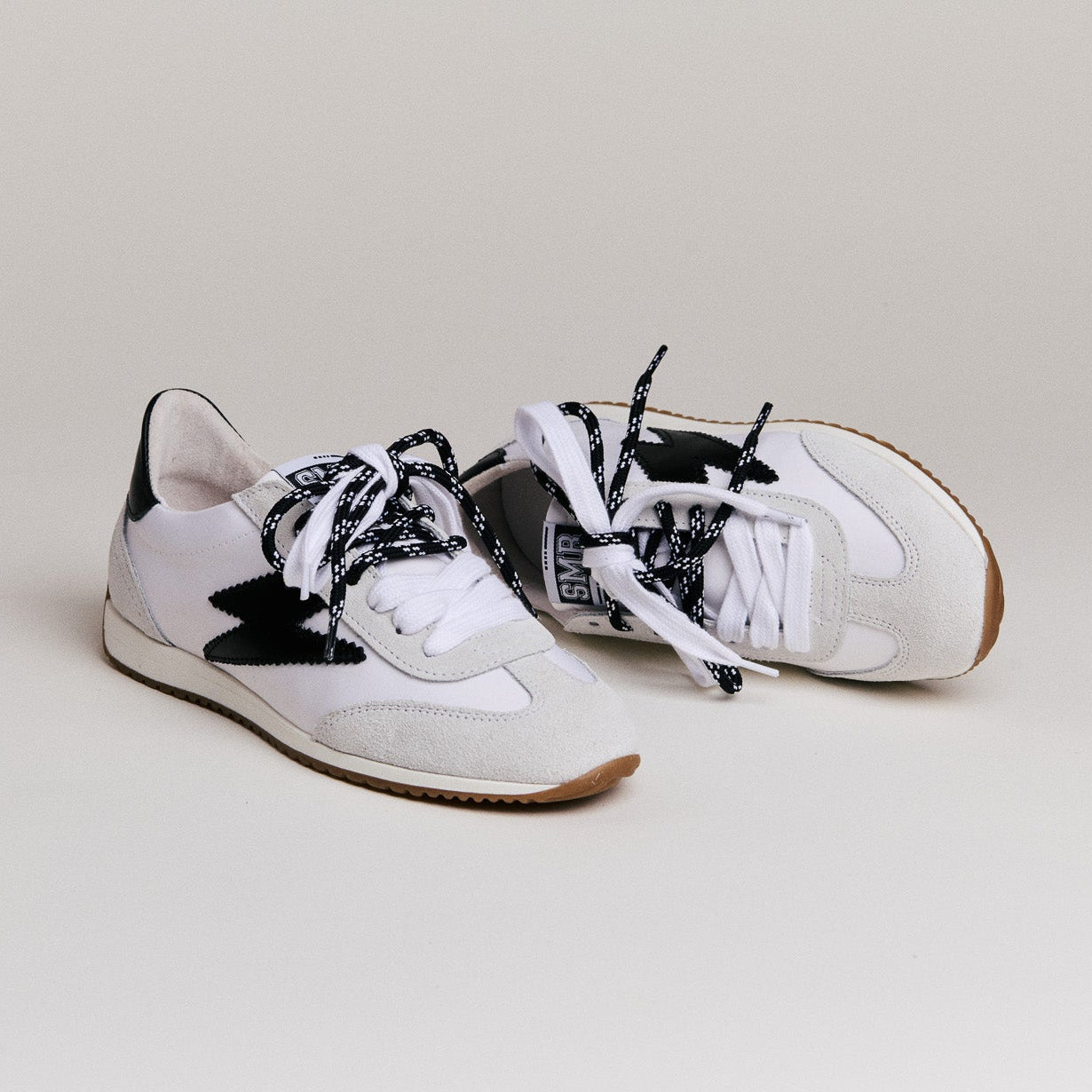 Semerdjian June D476 baskets blanc running vintage